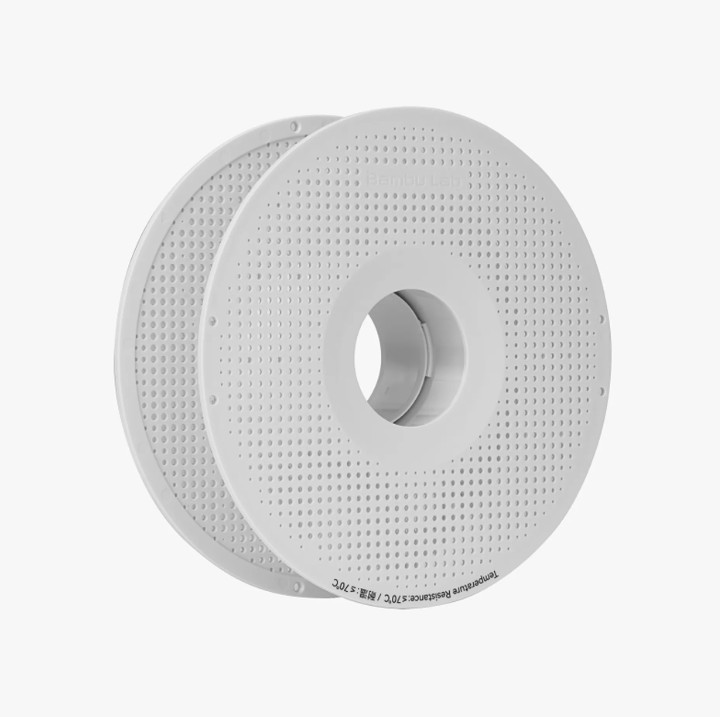 Bambu Lab Reusable Spool White PLA PETG ASA PLUS