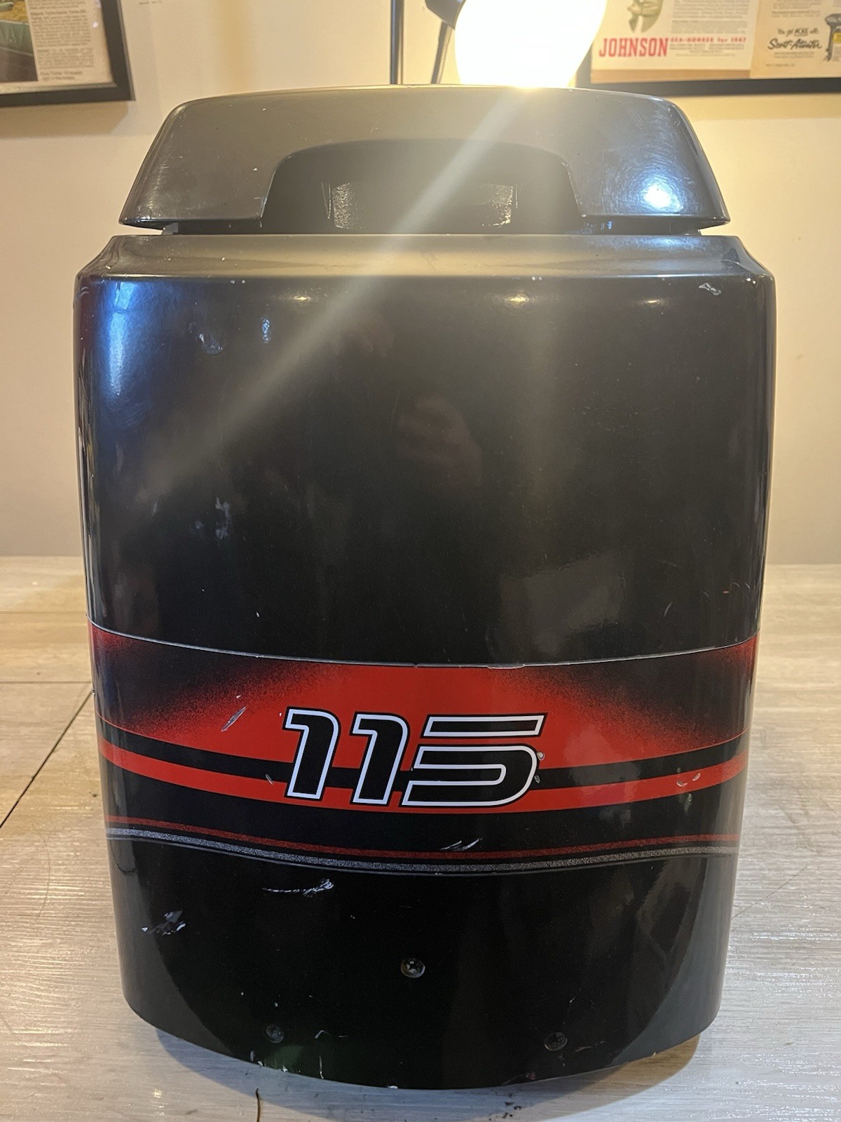 Mercury 100-125 hp 2-stroke outboard top cowl 828354A8