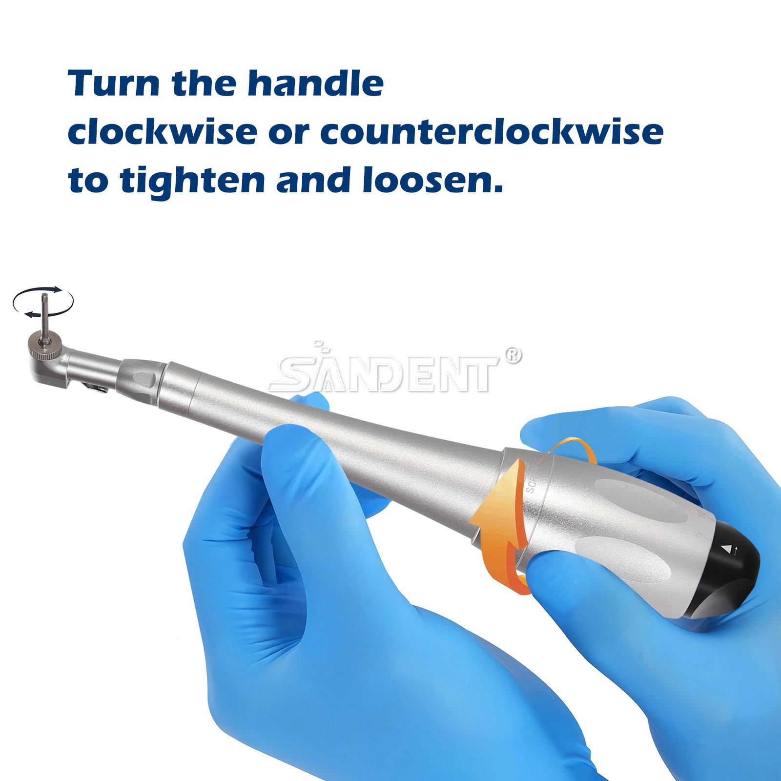 Dental Torque Wrench Universal Implant Kit Wrench Contra Angle & 16 Drivers USA