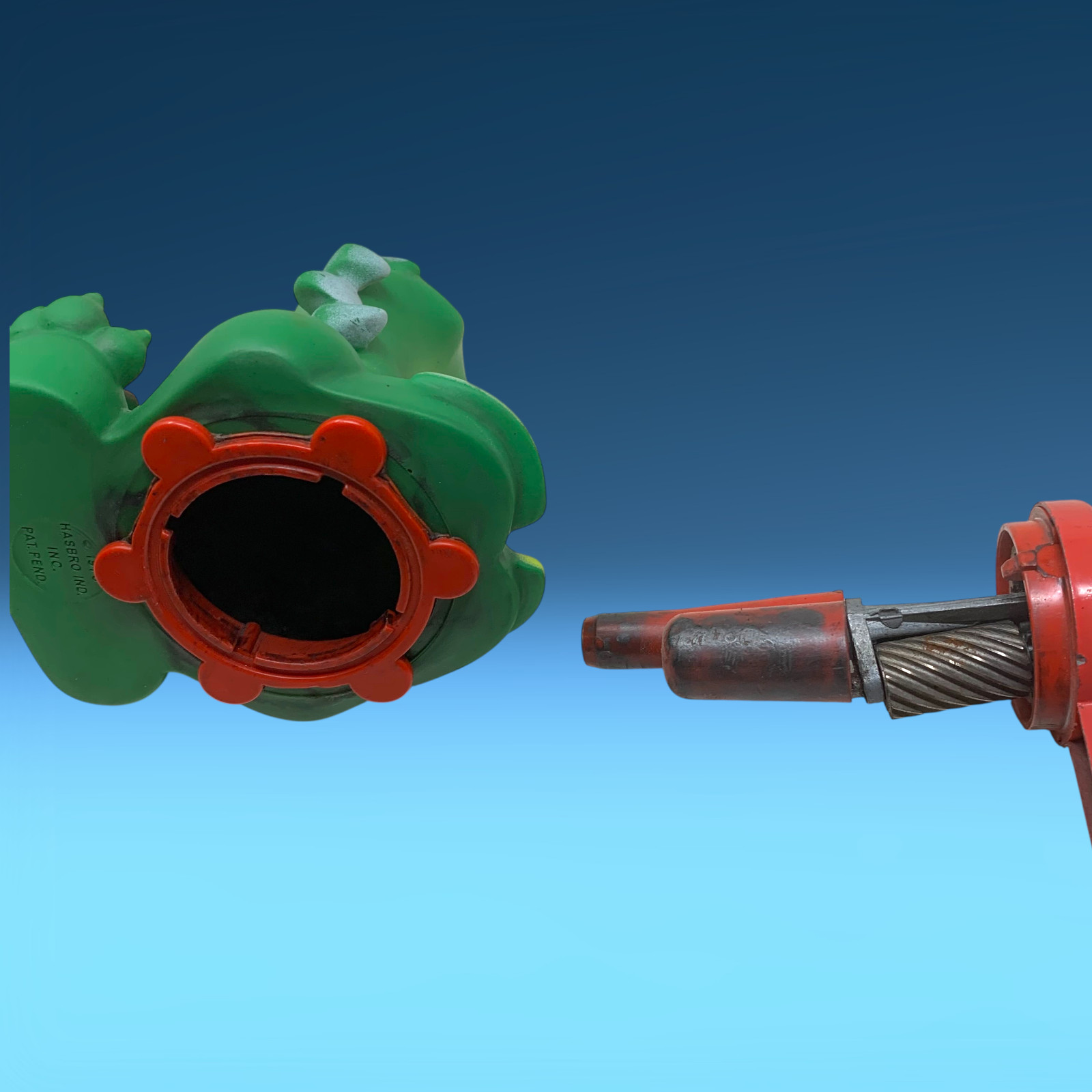 Vintage 1976 Hasbro Albert Alligator Chompers Pencil Sharpener Table Mounted