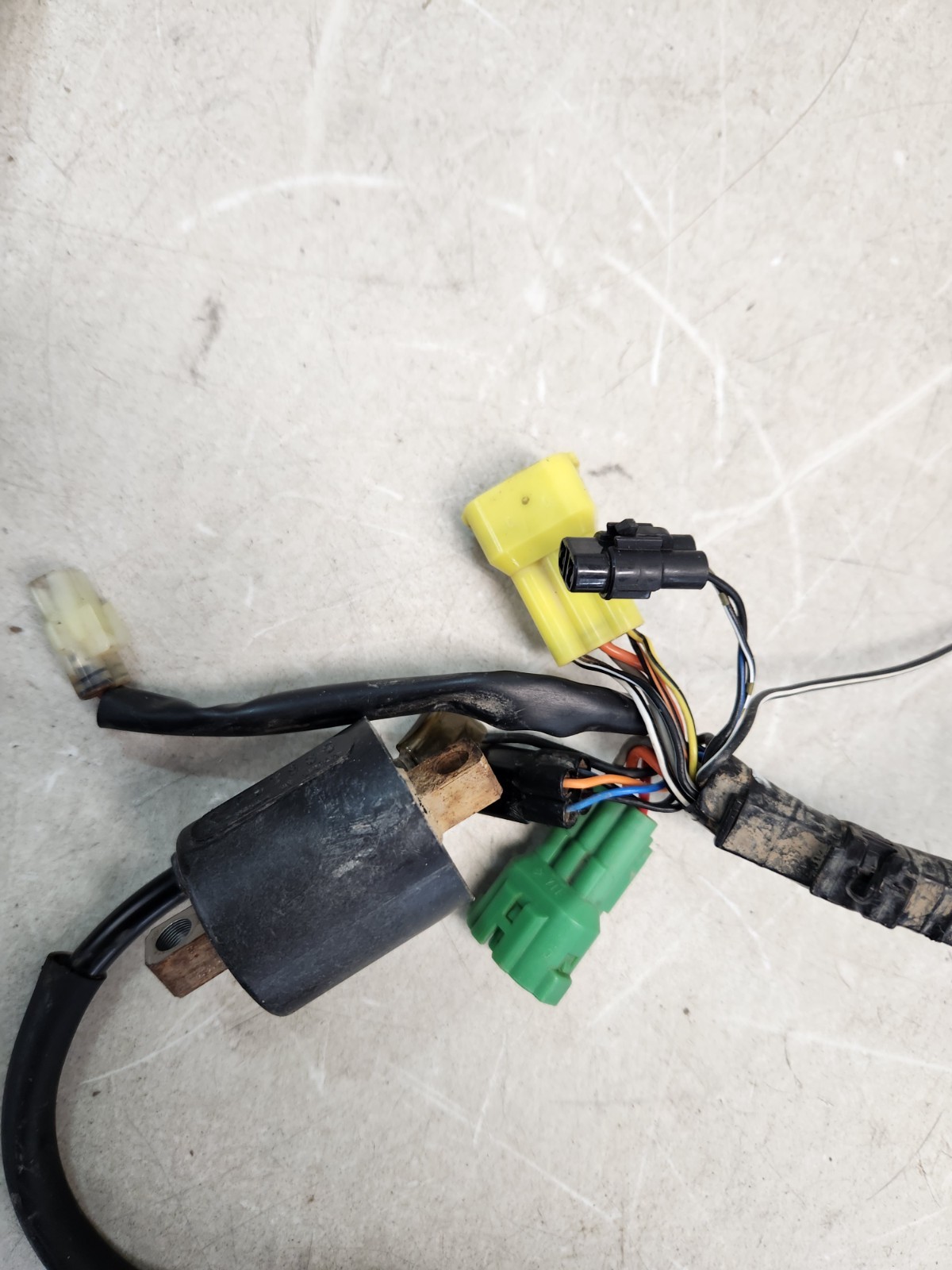 03-07 Suzuki LTZ400 ltz KFX DVX 400 main wire harness coil volage #1