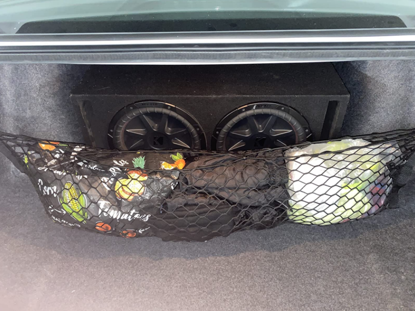 Rear Trunk Envelope Style Mesh Cargo Net for HONDA ACCORD 2023-2024 Brand New