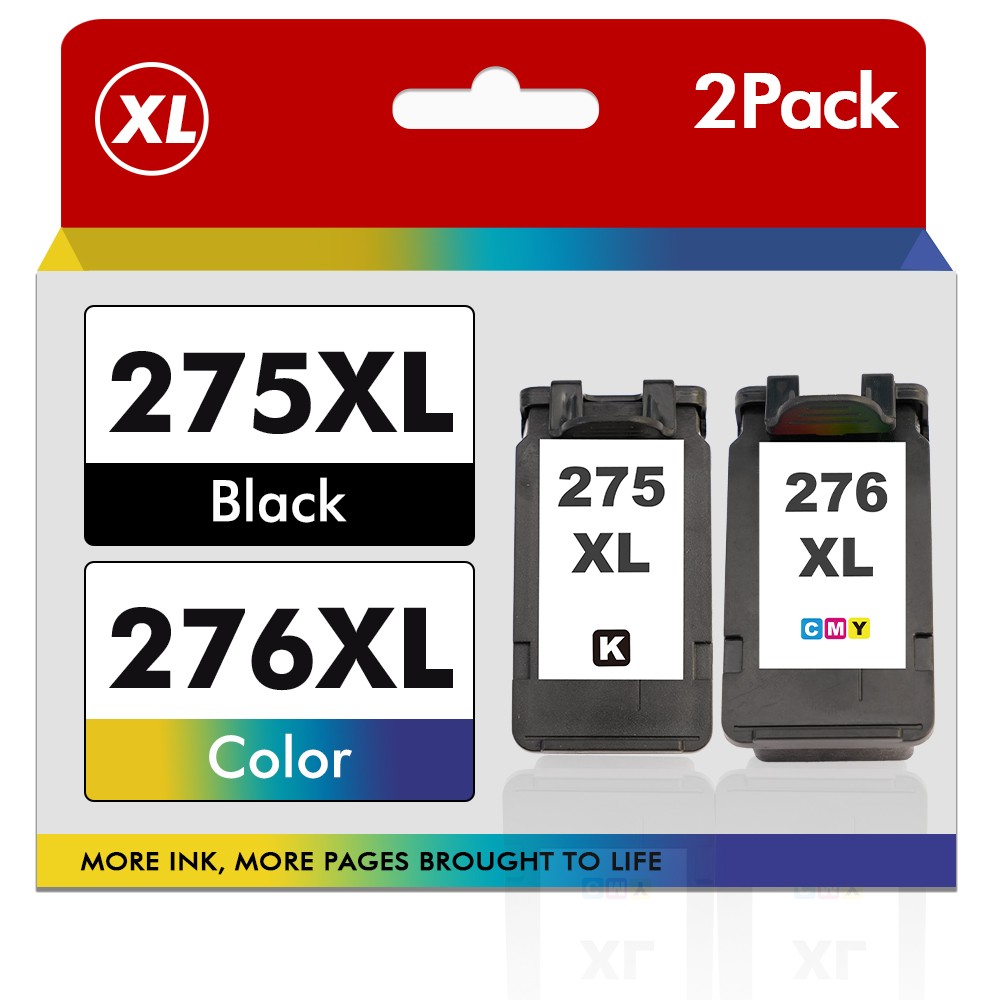 PG-275XL CL-276XL Ink Cartridges for Canon Pixma TR4722 TR4700 TS3722 TS3522 Ink