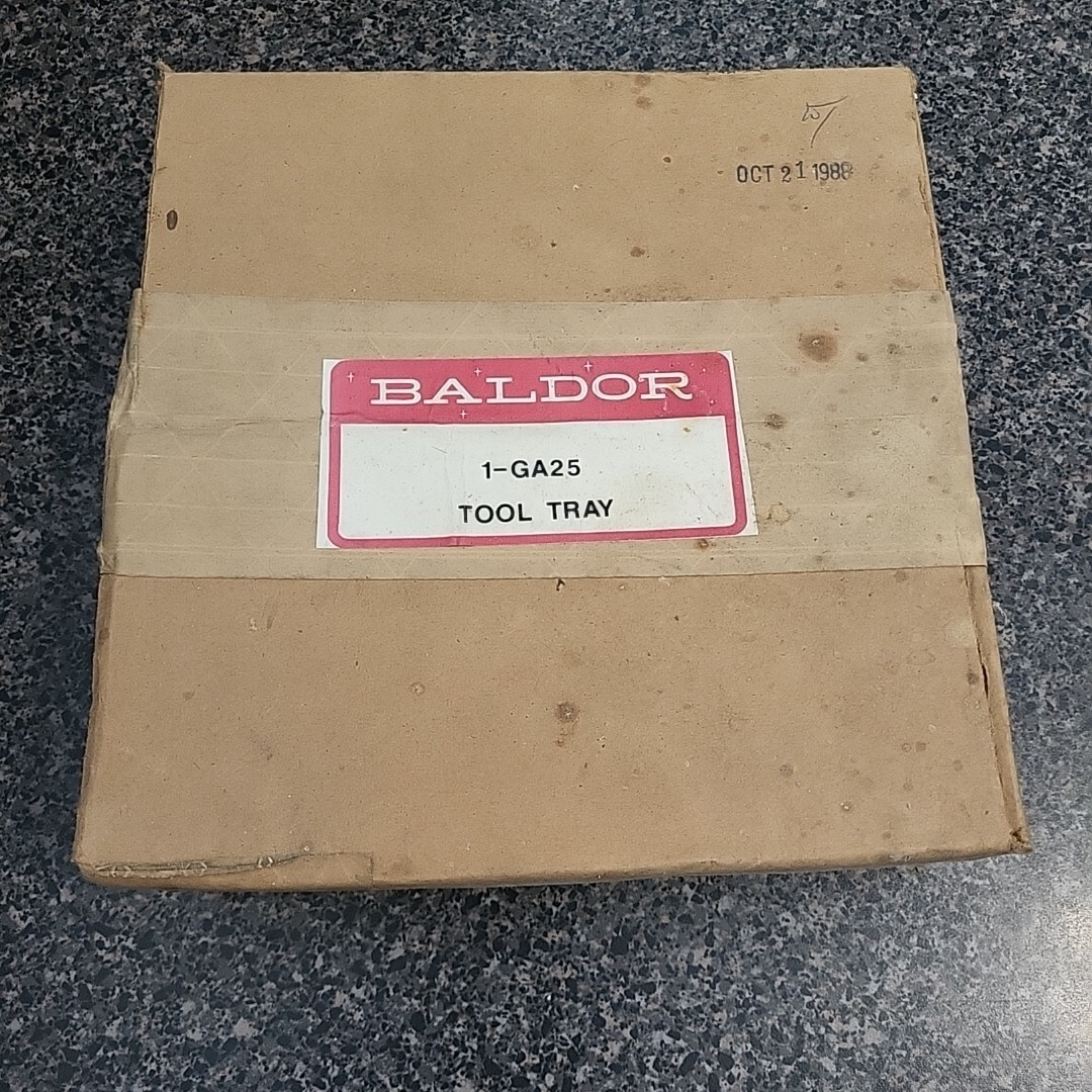 VINTAGE! NEW Sealed in Box! BALDOOR Tool Tray GA25