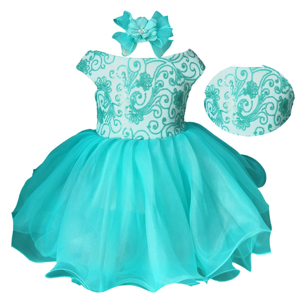 Jenniferwu Pageant Dress Lace Dresses Toddler Princess Dress for Girls