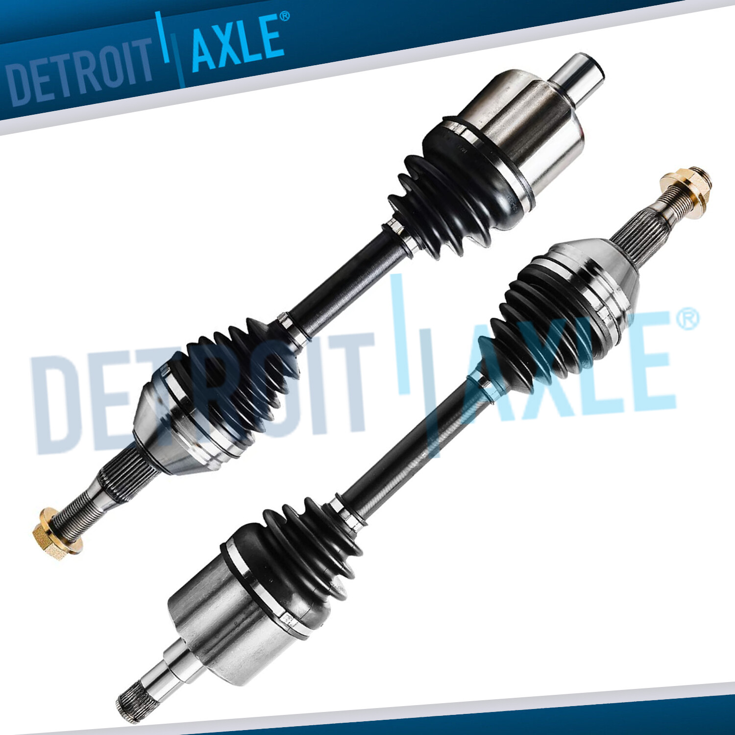 Pair(2) Front CV Axles Shafts for Chevy Impala Buick Lacrosse Pontiac Grand Prix