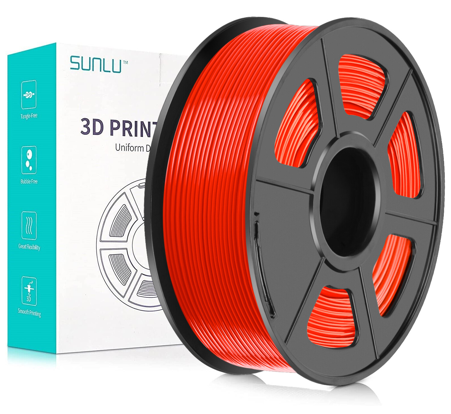 【BUY4 PAY FOR 3】SUNLU PLA/PLA PLUS/PETG/SILK/ABS/META/MATTE 1KG TPU500G Filament