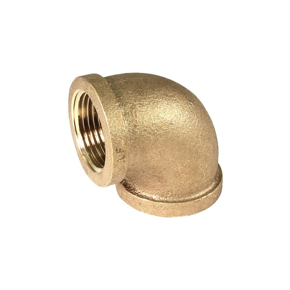 1/8"in-2"in 90° Degree Lead Free Brass Elbow Pipe Fitting Female NPT Connection