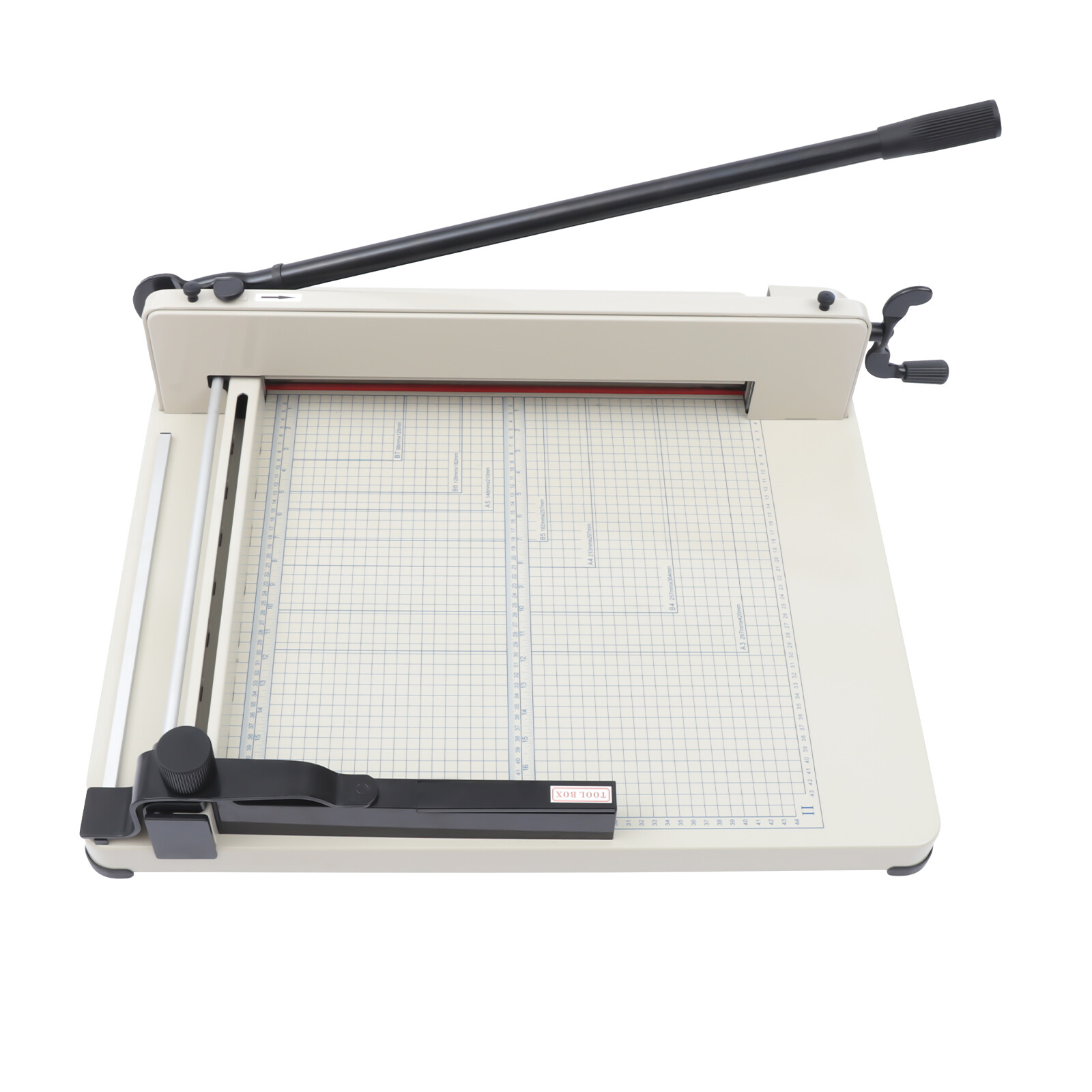 Heavy Duty Guillotine Paper Cutter - 17" Commercial Metal Base A3/A4 Trimmer