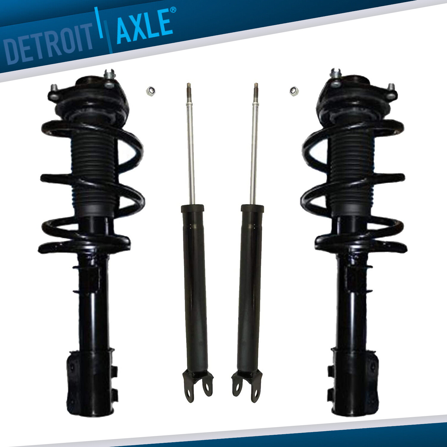 4pc Front Struts w/ Coil Spring Rear Shocks Kit for 2011 2012 2013 Kia Optima