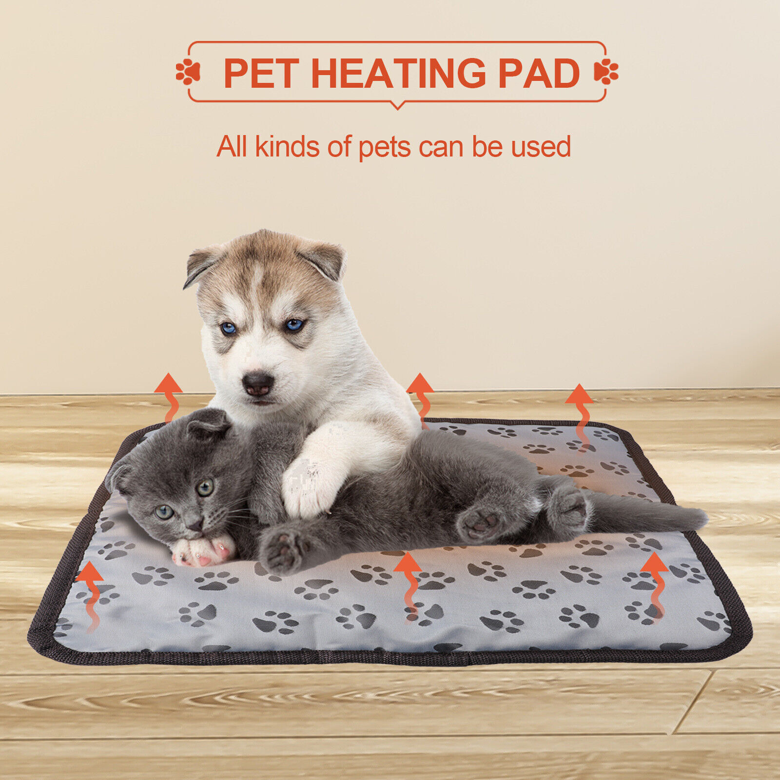 Electric Pet Heating Pad Warmer Heater Bed Heated Mat Waterproof for Dog Cat Pet
