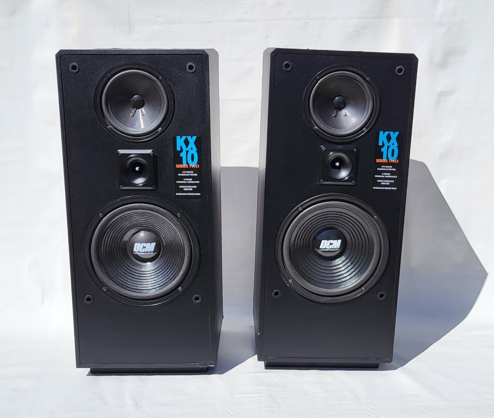 DCM Loud Speakers KX10 SERIES TWO (Pre-owned) Tested.