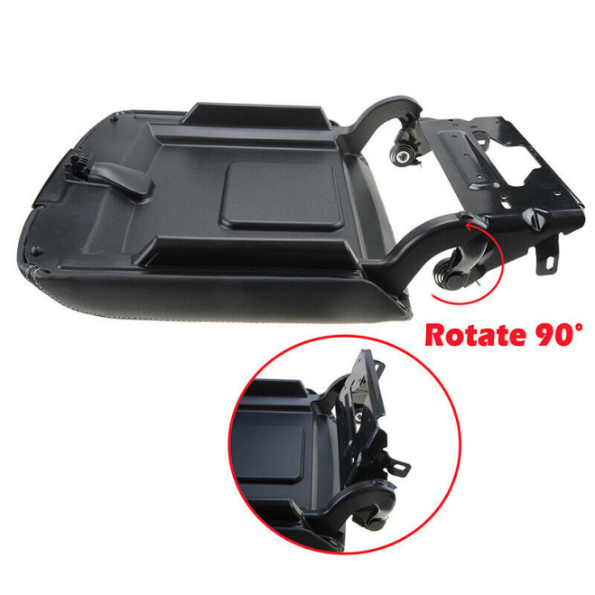 For 14-19 Chevy Silverado GMC Sierra 2500 HD/3500 HD Center Console Armrest Lid