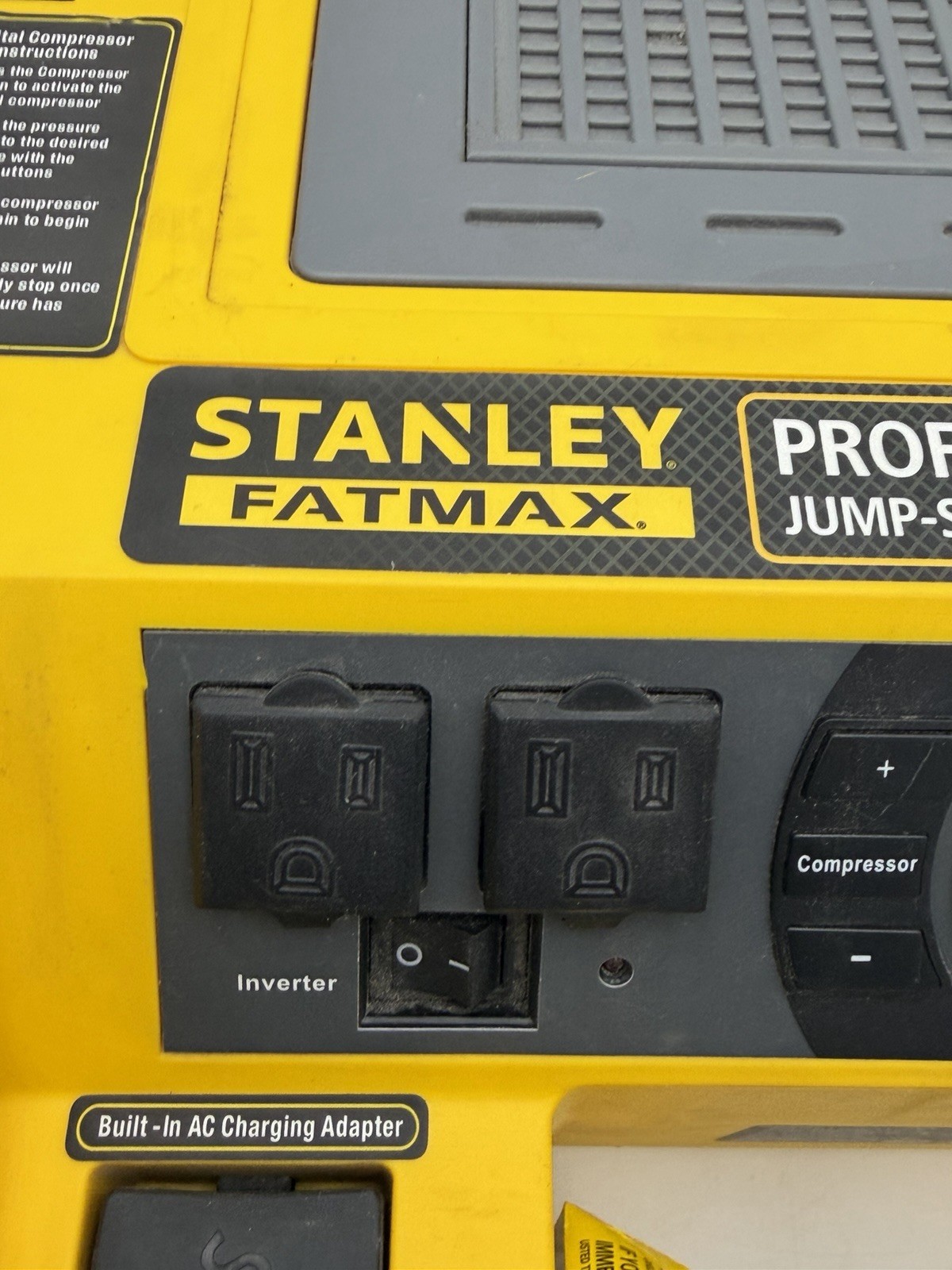Stanley FATMAX PPRH5DS Multipurpose Power Station 12V Compressor | Jump-Start
