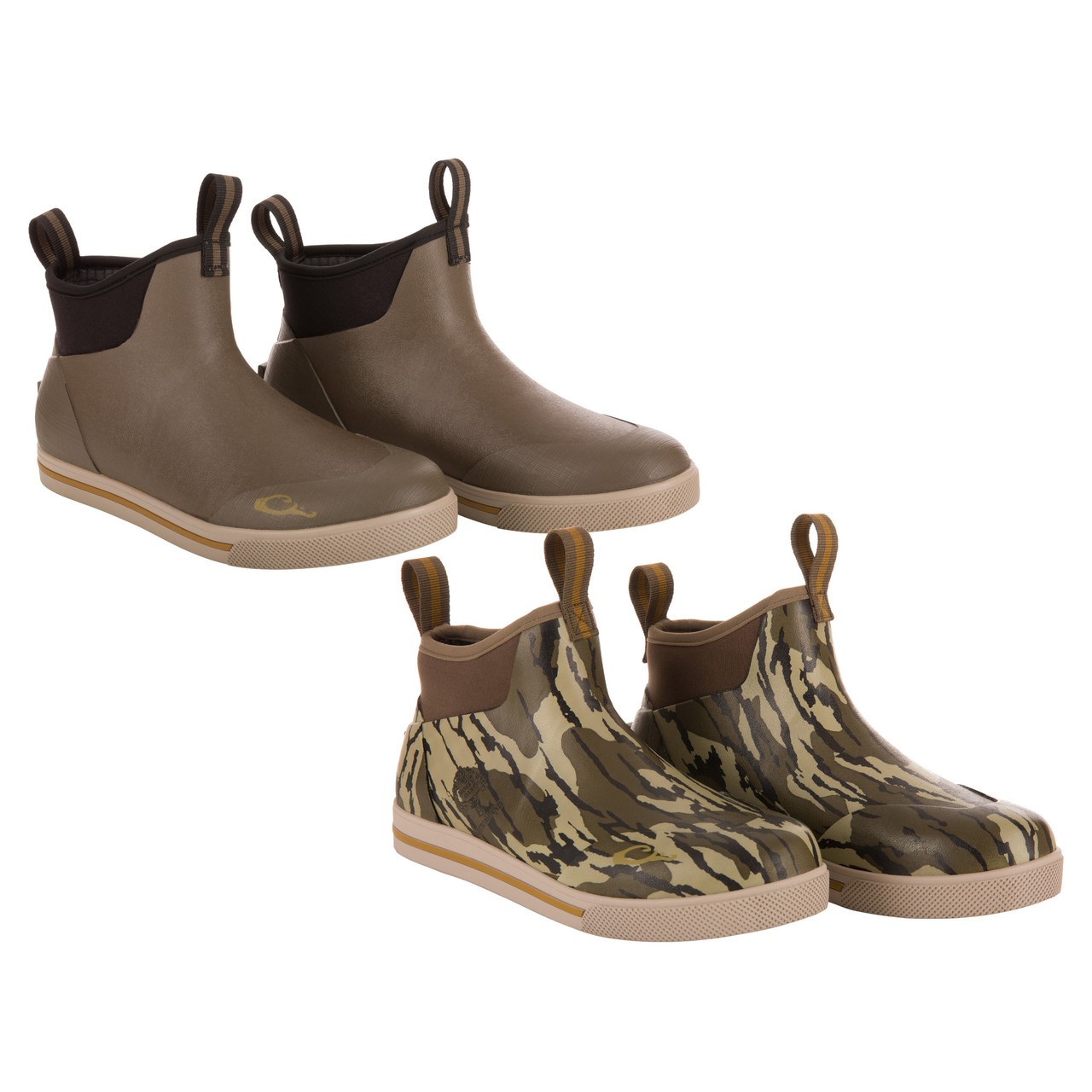 Drake Waterfowl Camp Deck Boot – 100% Waterproof Pull-On Field & Camp Work Boot