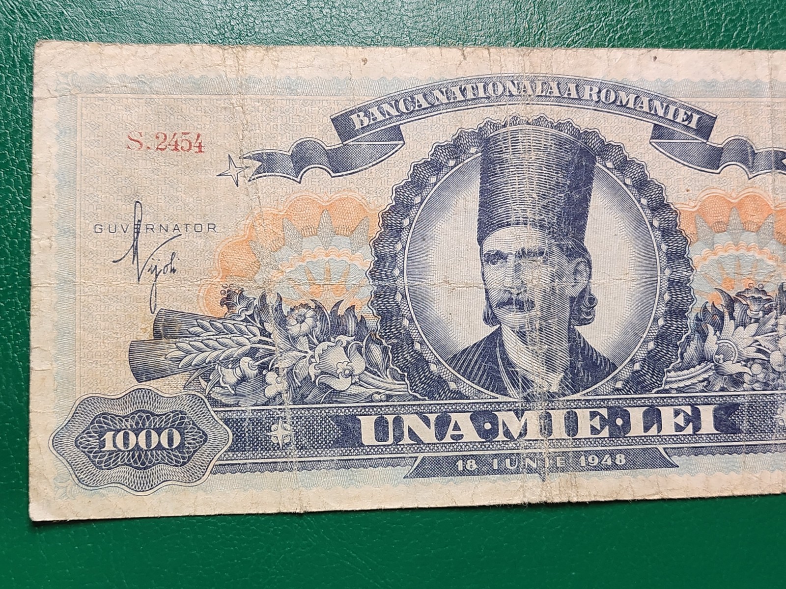 ROMANIA - 1000 LEI 1948 - BANKNOTES
