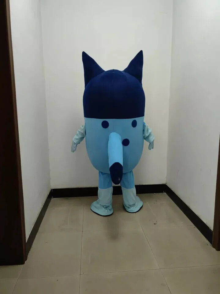 The Dog Mascot Costume Adult Cartoon Character Outfit Attractive Suit Plan