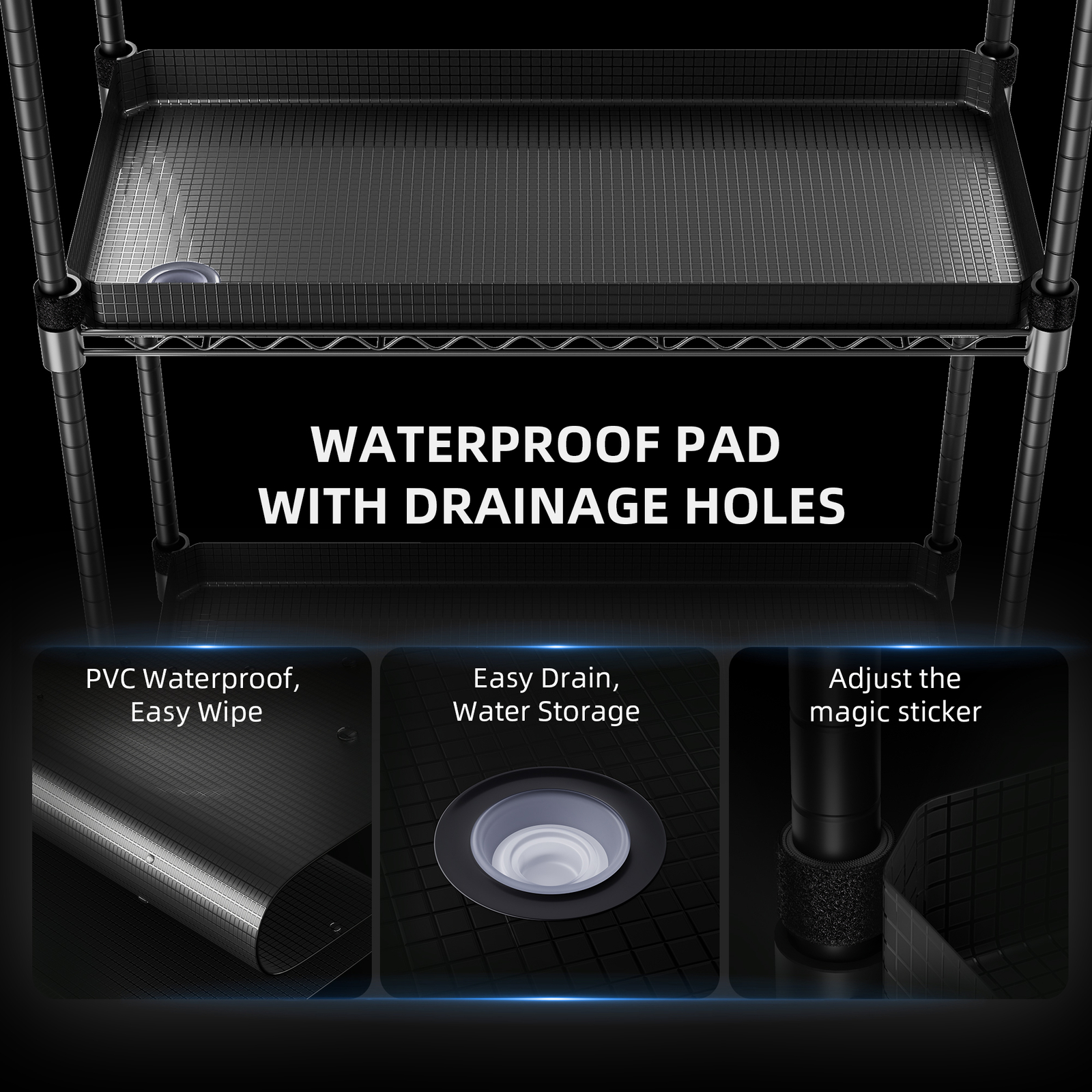 Spider Farmer plant stand with grow lights and tent for indoor plants