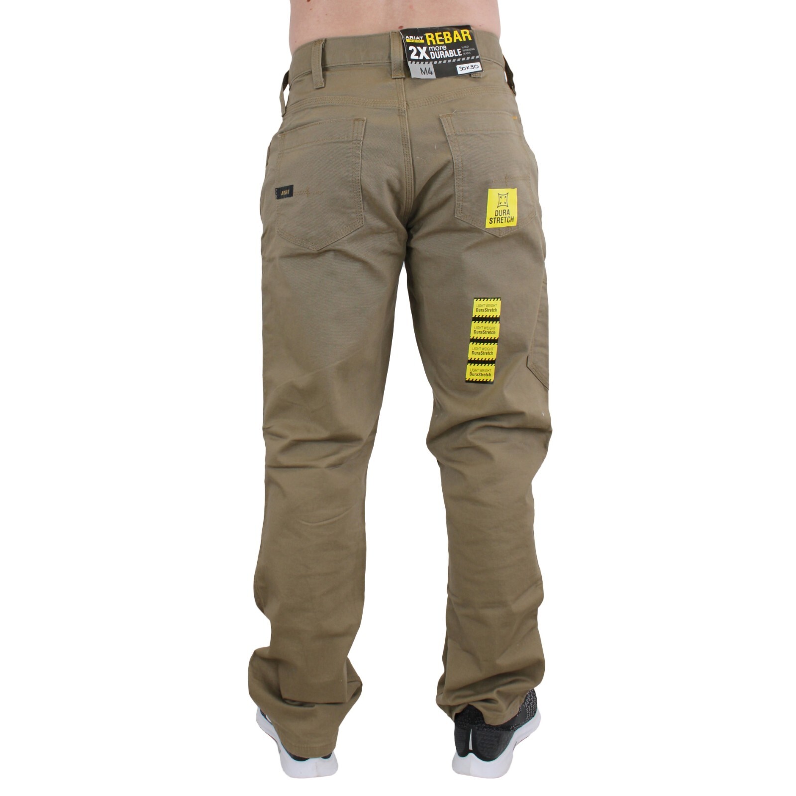 Ariat Work Rebar M4 Pants Men's Relaxed Straight, 7-Pocket Carpenter DuraStretch