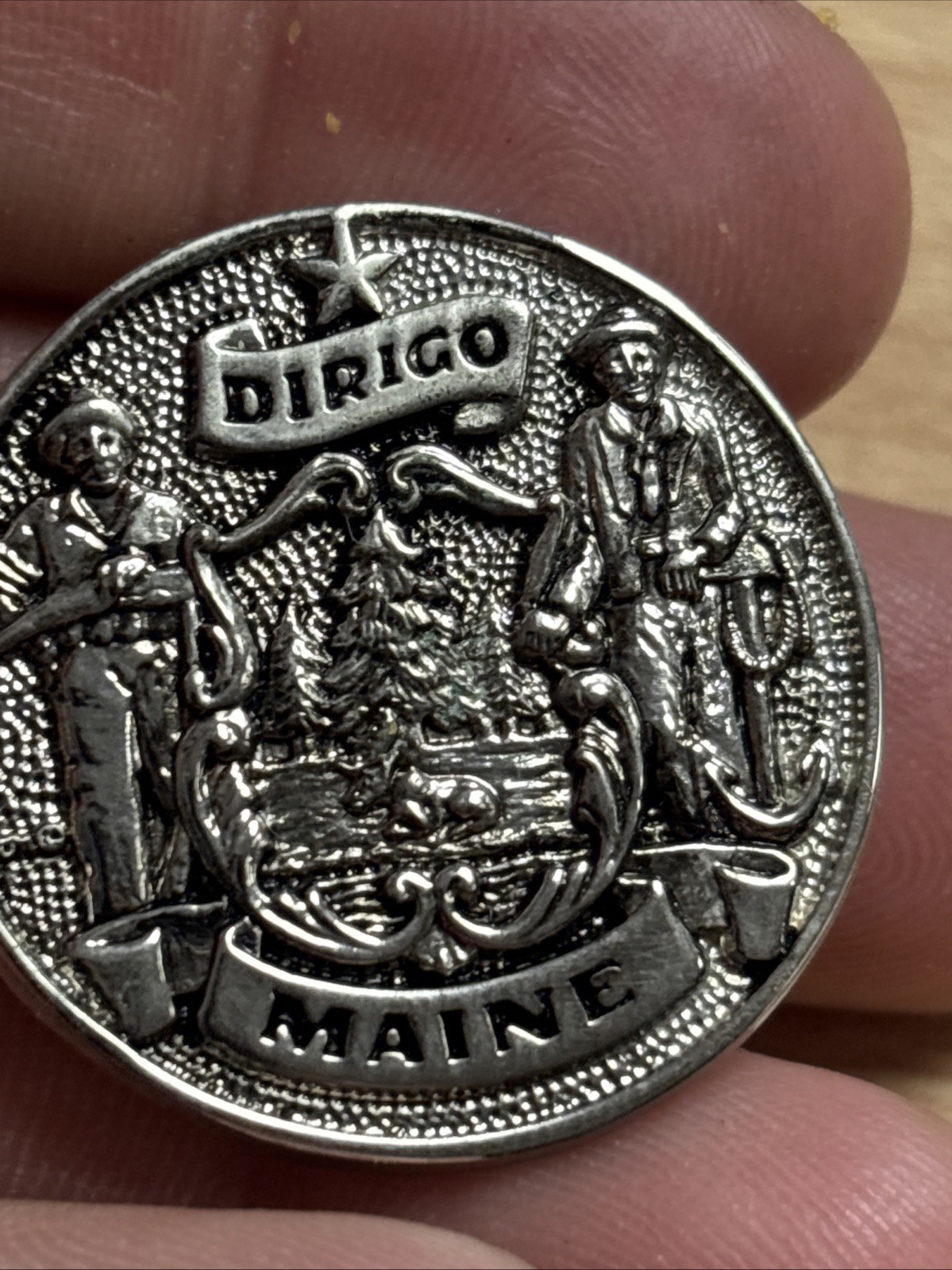 vintage pin concho screwback states lot of 10