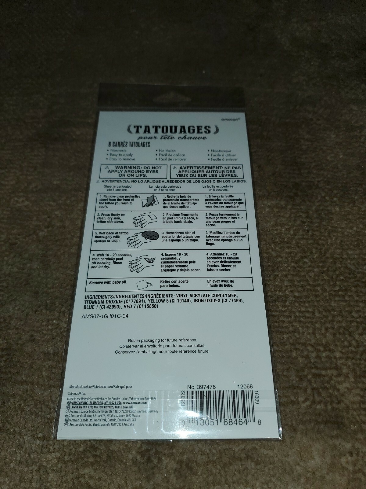 Funny Tattoos For Bald People 8 Tatoo Gag Gifts