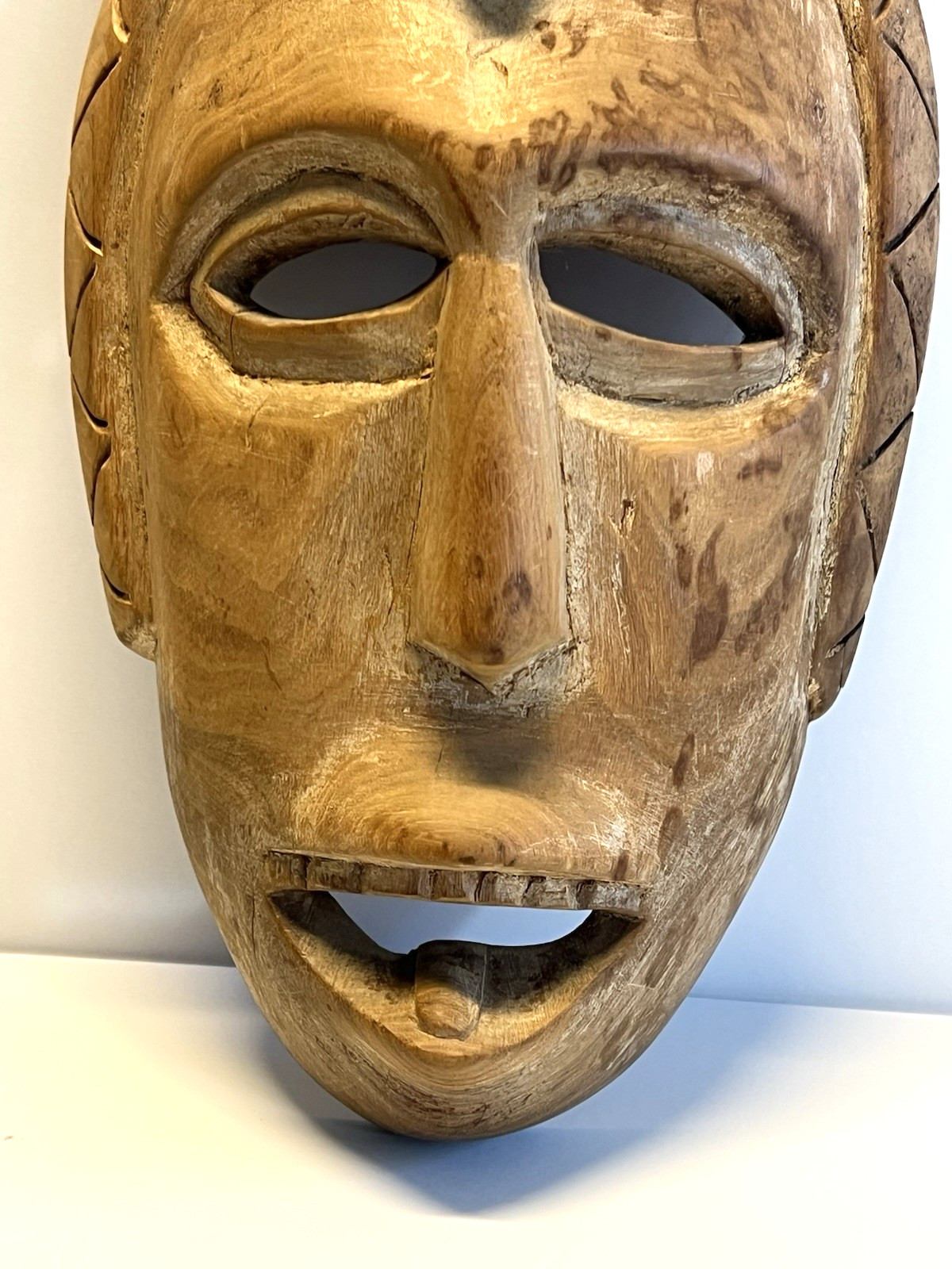 Antique Authentic Early Cherokee Booger Mask; Ca. 1900