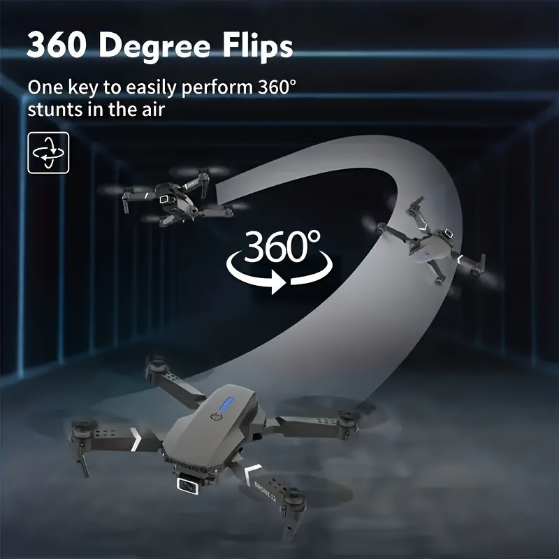 2025 RC Drone with 8K HD Dual Camera FPV WIFI Foldable Quadcopter