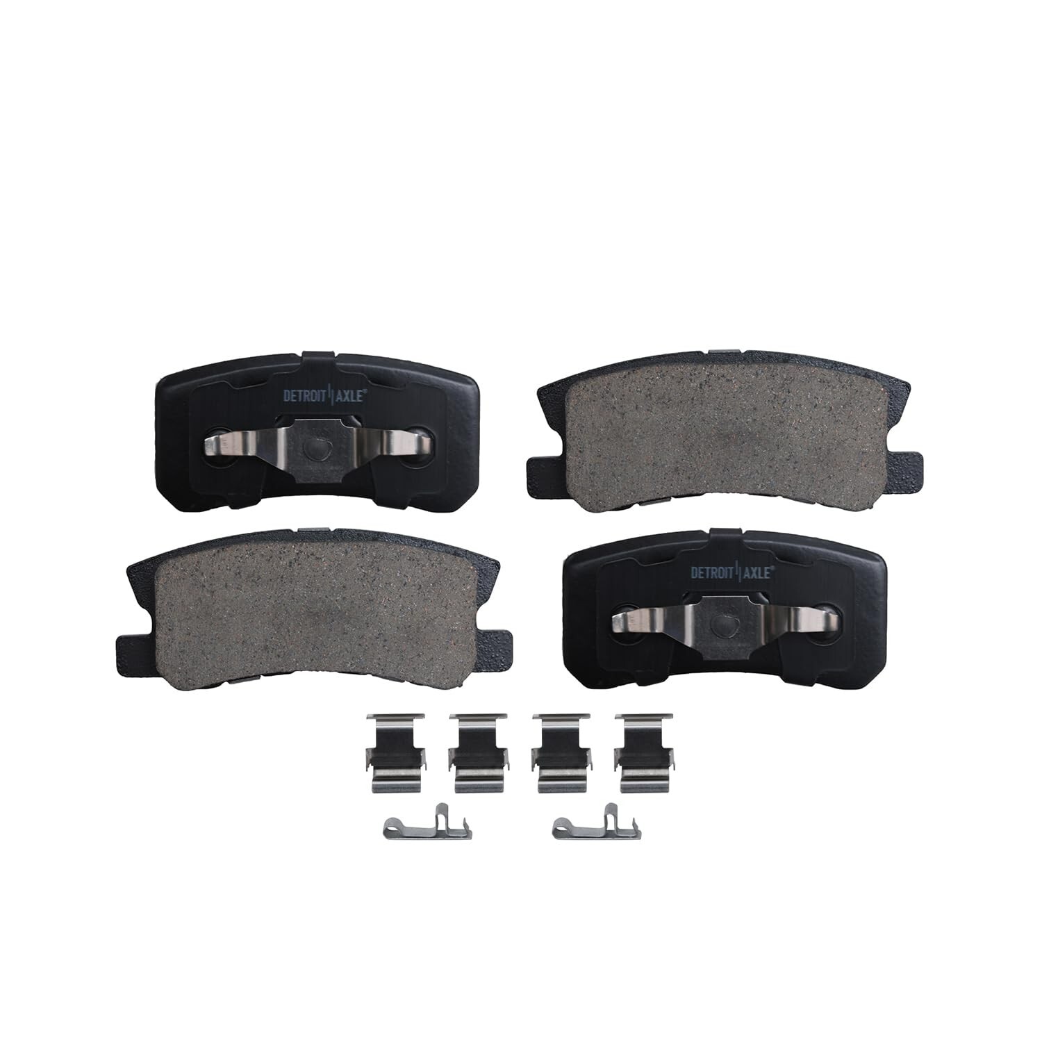 Front and Rear Ceramic Brake Pads for Chrysler 200 Dodge Avenger Jeep Compass