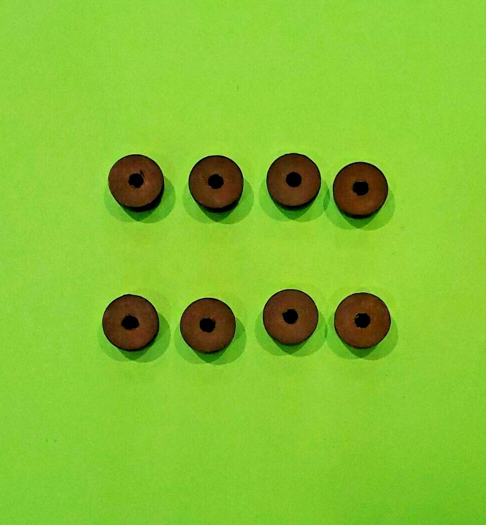 SINGER Feitherweight BED CUSHIONS - (2 sets) 8 RUBBER FEET ~ also fit Singer 301