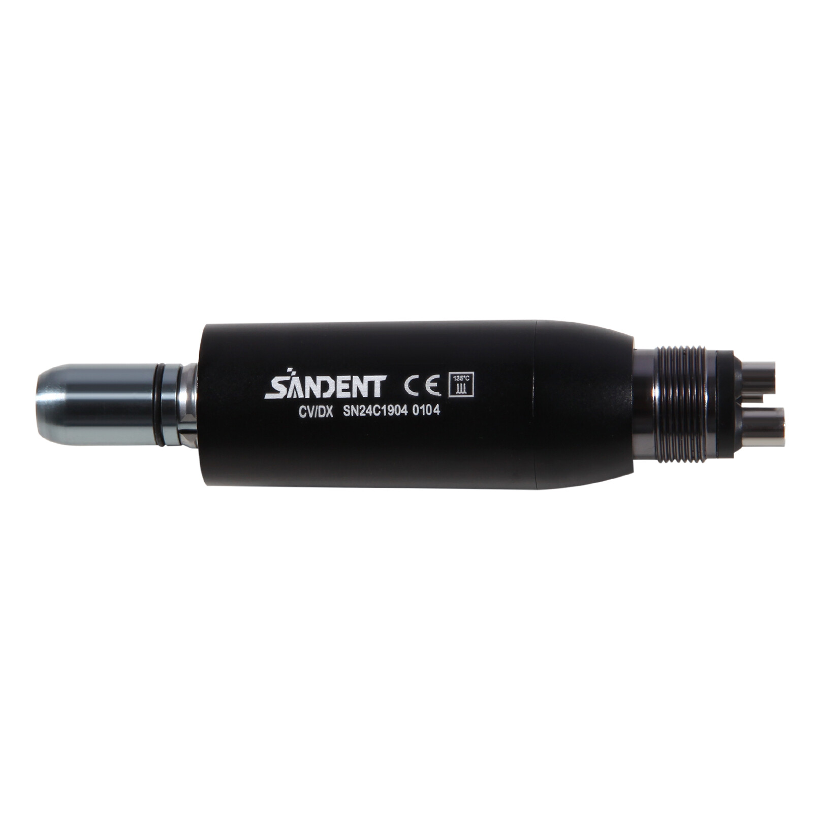 360° Swivel Dental Hygiene Prophy Handpiece Air Motor 4 Holes W/ 4:1 Nose Cone S