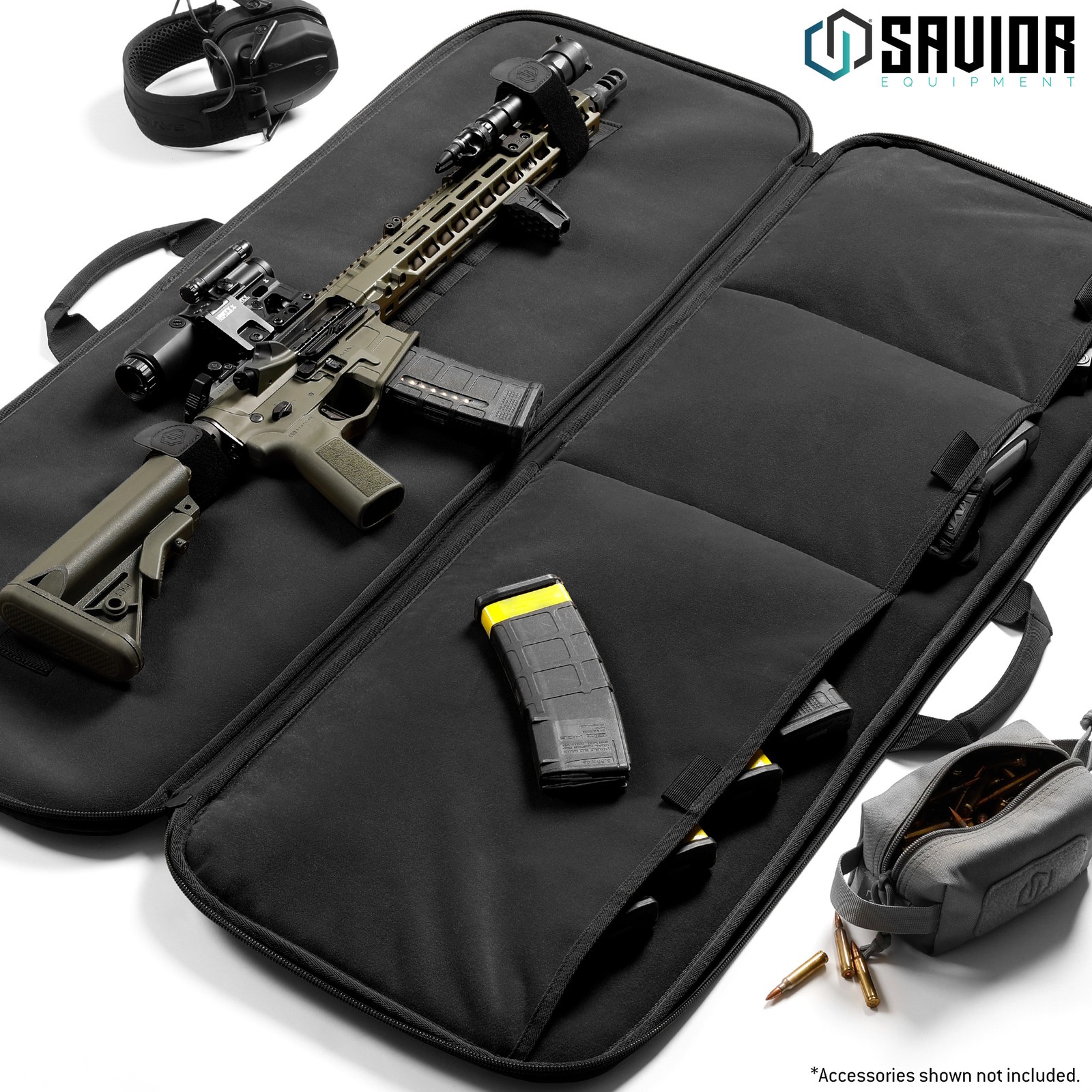 Savior Specialist Tactical Single Rifle Bag Padded Soft Case w/ Shoulder Strap