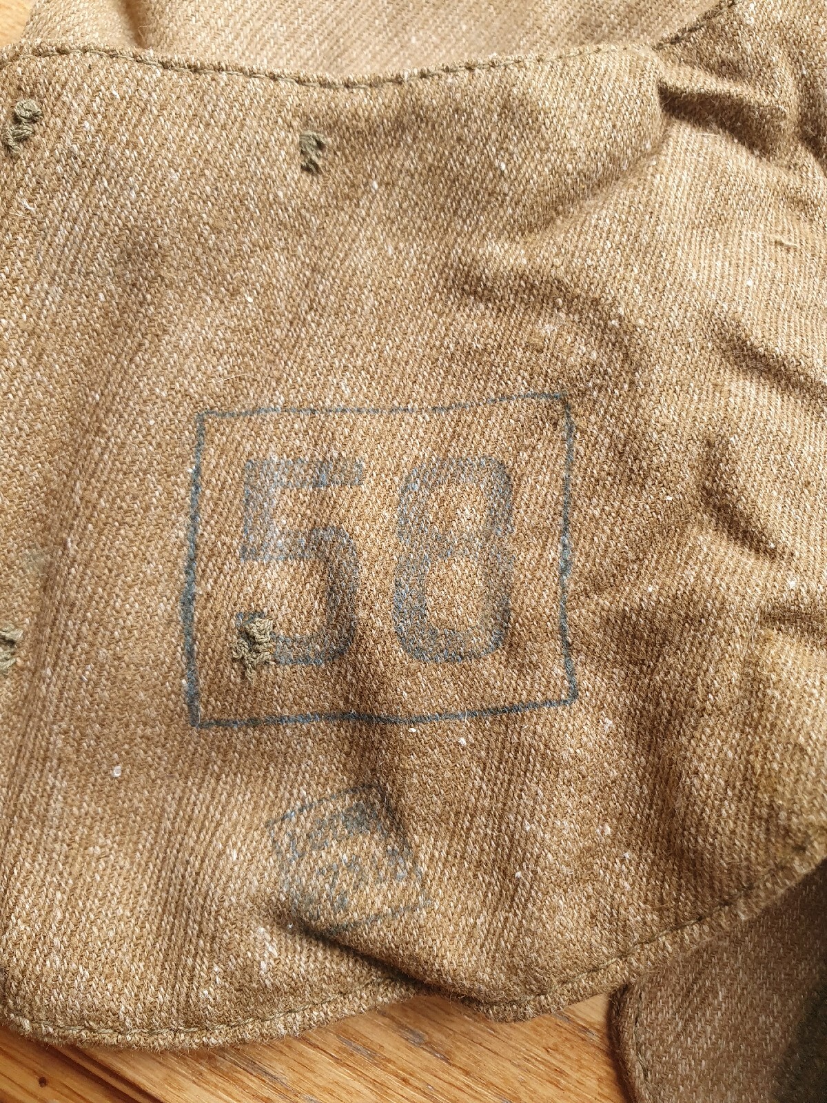 NOS Original Russian Afghanka Hat Cap with Face Cover Afghan War Size - L ( 58 )