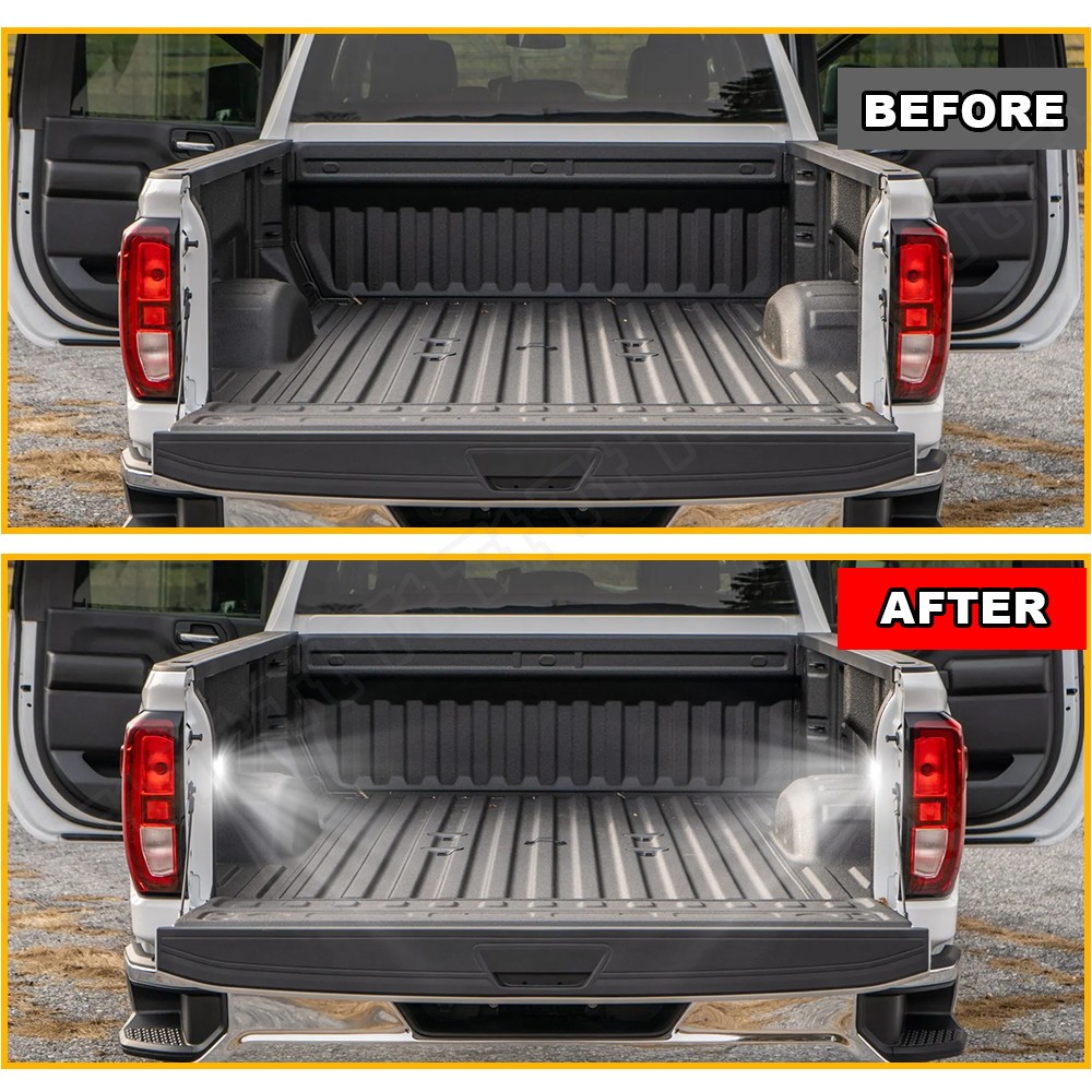 2PCS LED BED CARGO LIGHT FOR CHEVROLET SILVERADO GMC SIERRA 1500 2500 19-25