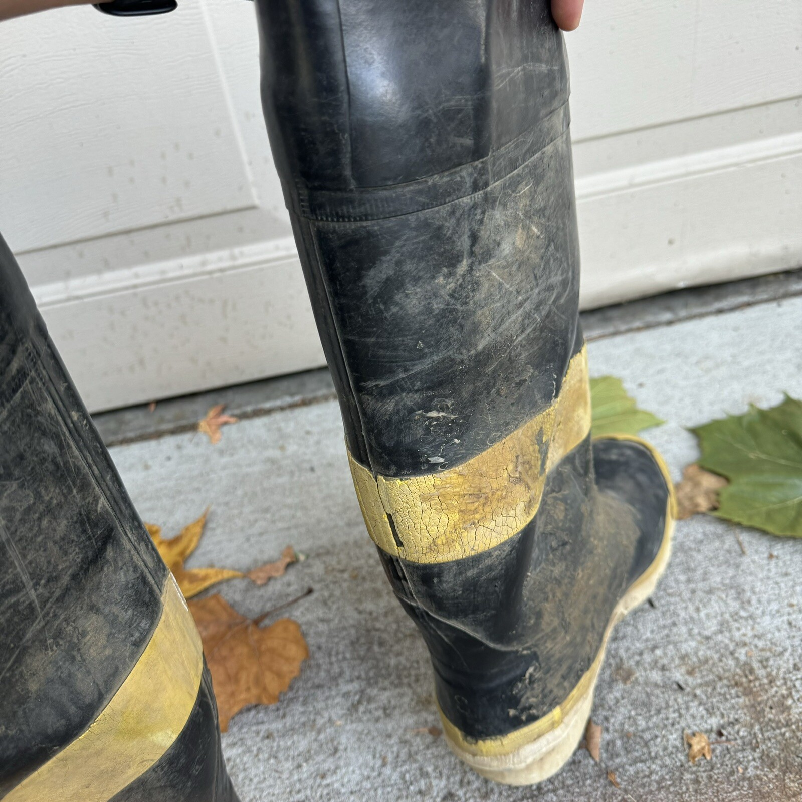 Vintage Ranger Rubber Co Firemaster Steel Midsole Insulated Boots Size 10.5? USA