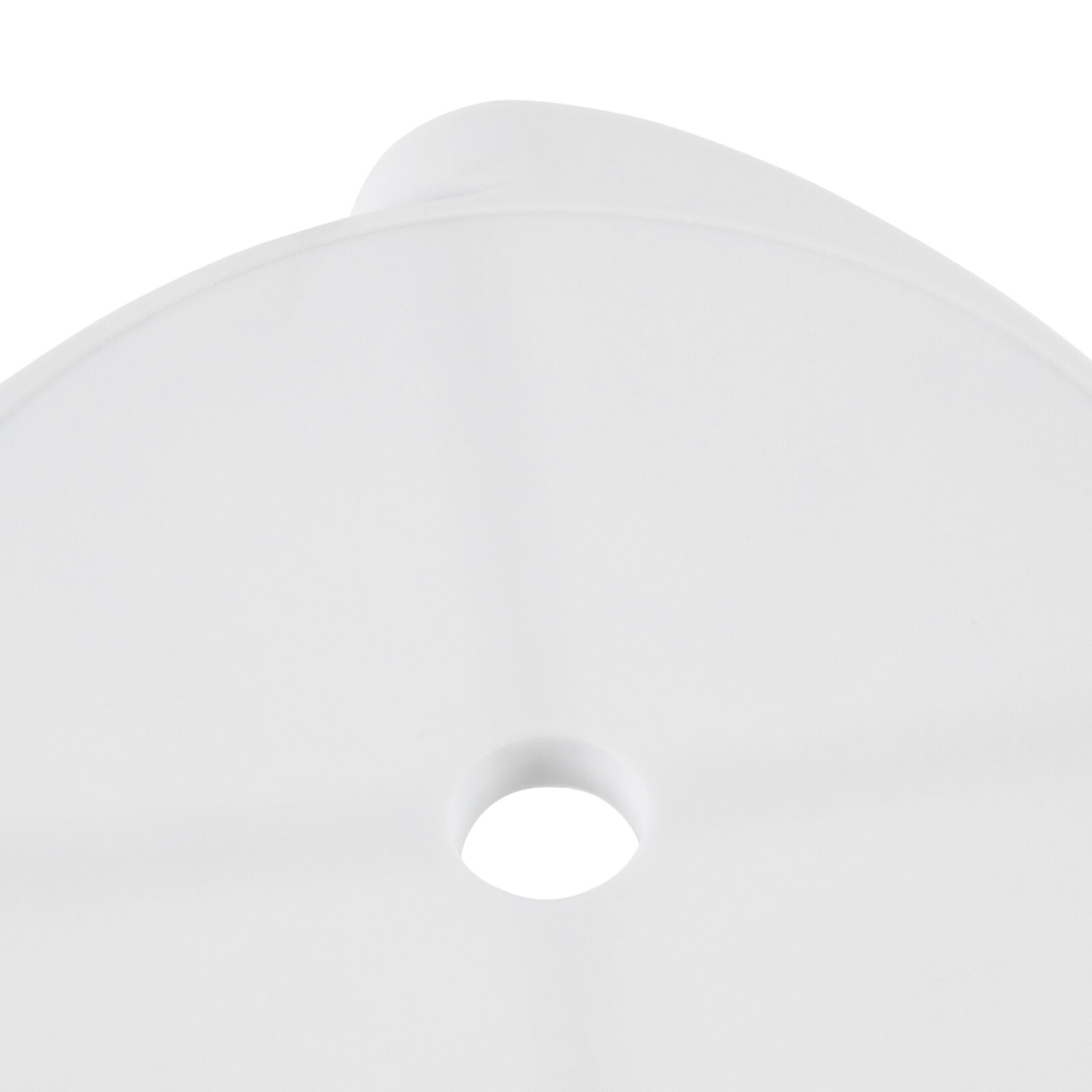 5Pcs Plastic Stools 18'' Height Indoor OutdoorKitchen Bar Chairs Stackable White