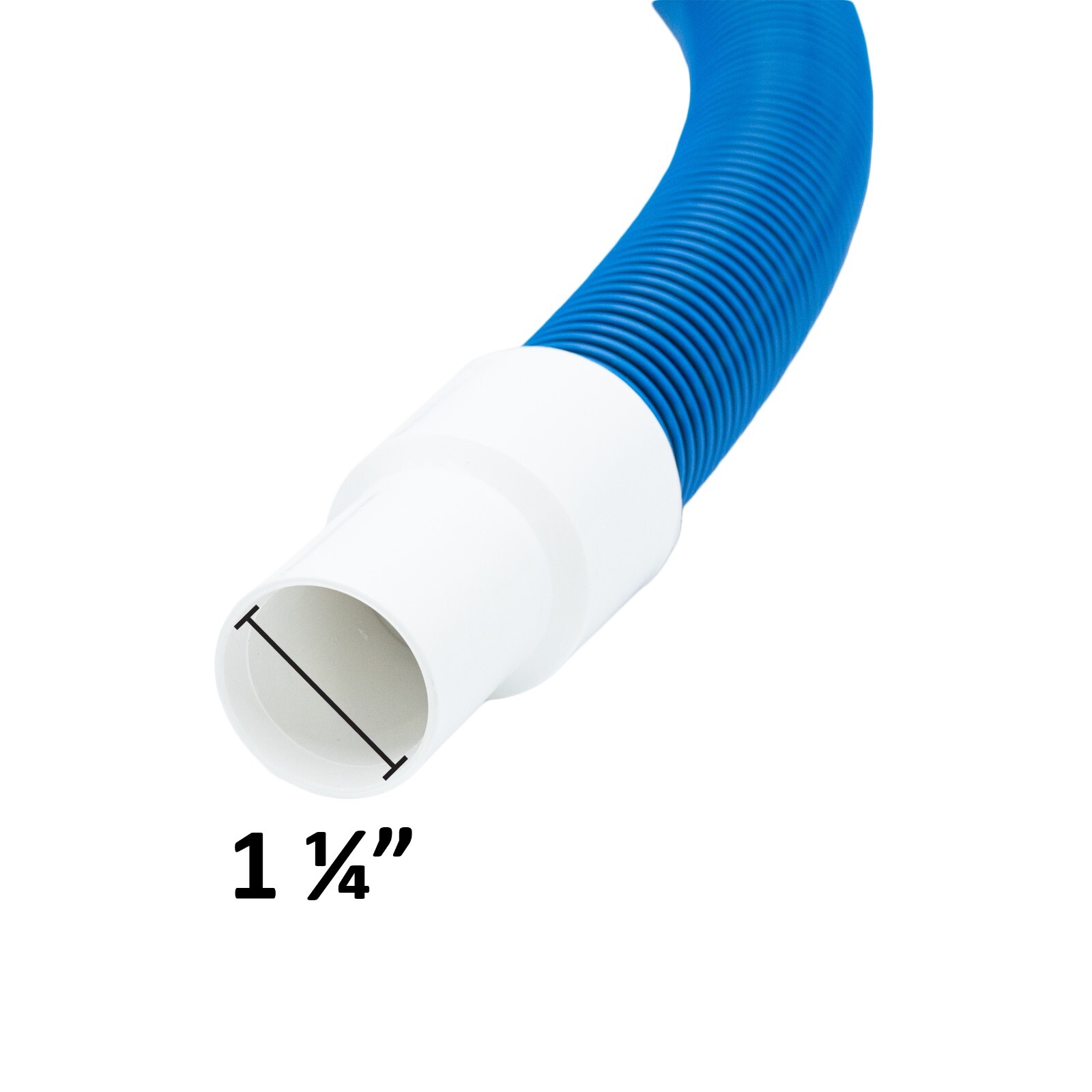 Plastiflex King 1 ¼" Swimming Pool Manual Vacuum Cleaning Hose