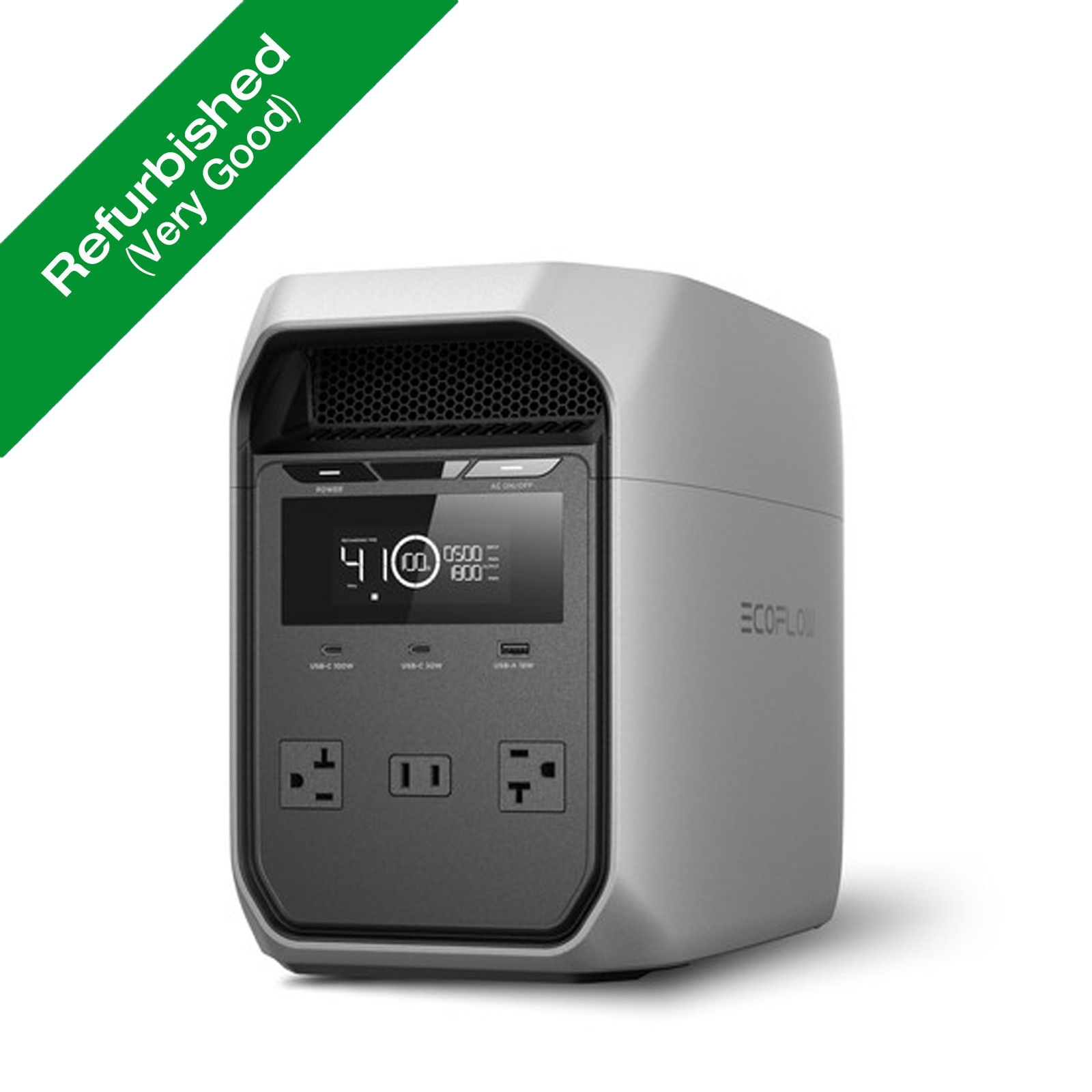 EcoFlow 1024Wh DELTA 3 Classic 1800W Portable Power Station LiFePO4 for Camping