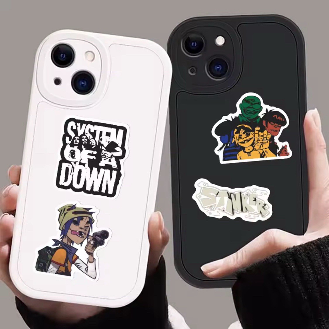 25 Piece Mix Lot 2” Gorillaz Stickers, Music, Band, Water Bottle Decal FREE SHIP