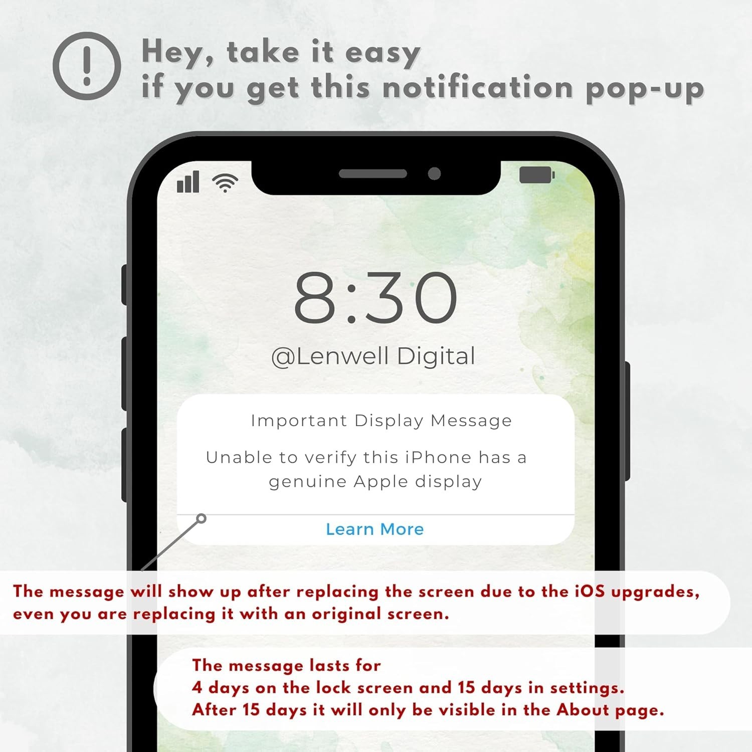 Genuine OEM Original iPhone 11 LCD Replacement Screen Digitizer