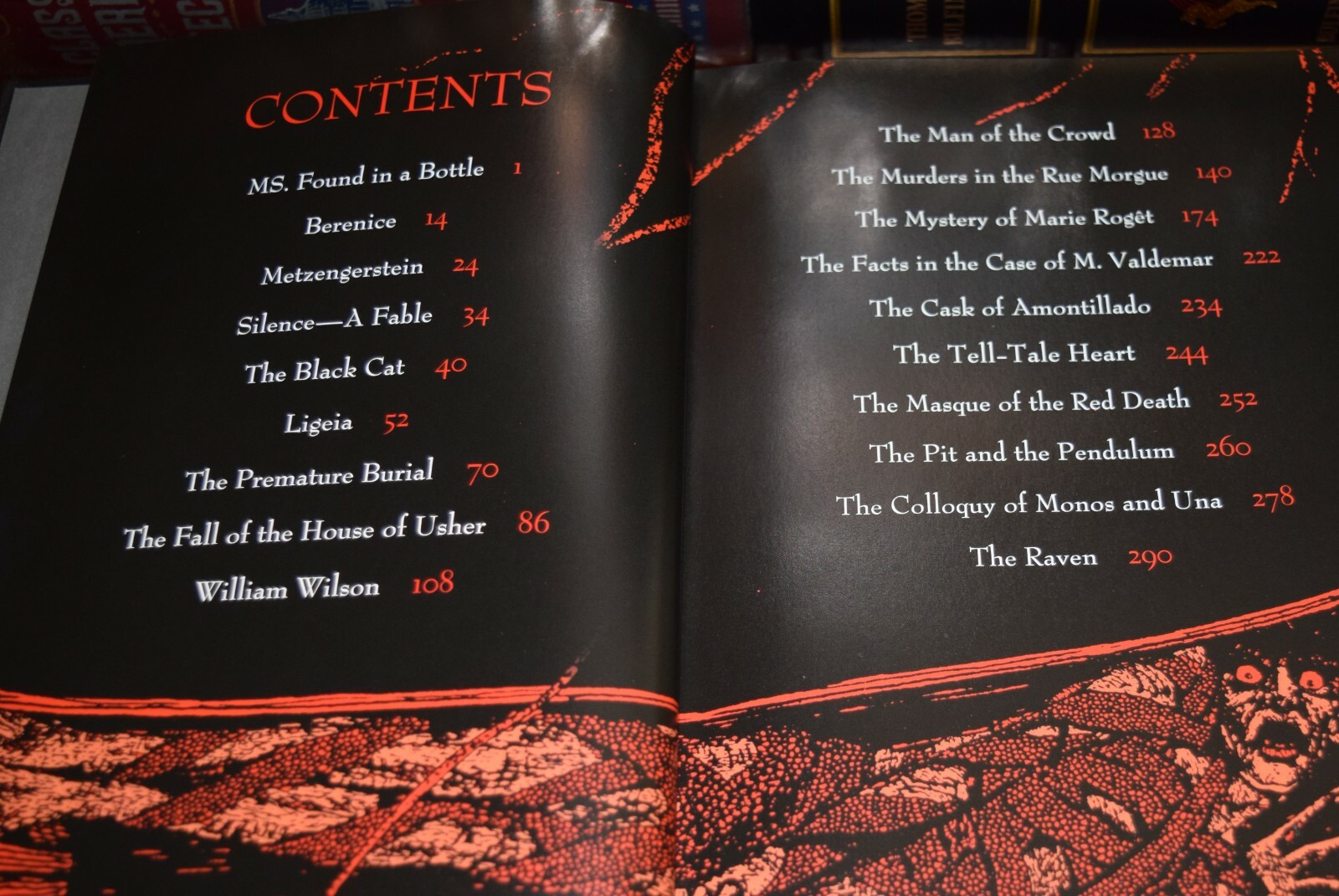 NEW Edgar Allan Poe Illustrated Tales Horror Deluxe Hardcover Classics