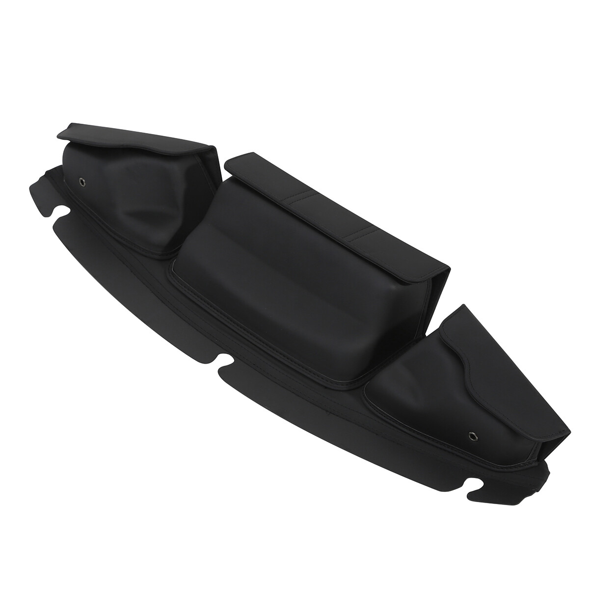 3 Pocket Windshield Bag Pouch For Harley Touring Electra Street Glide 2014-2022