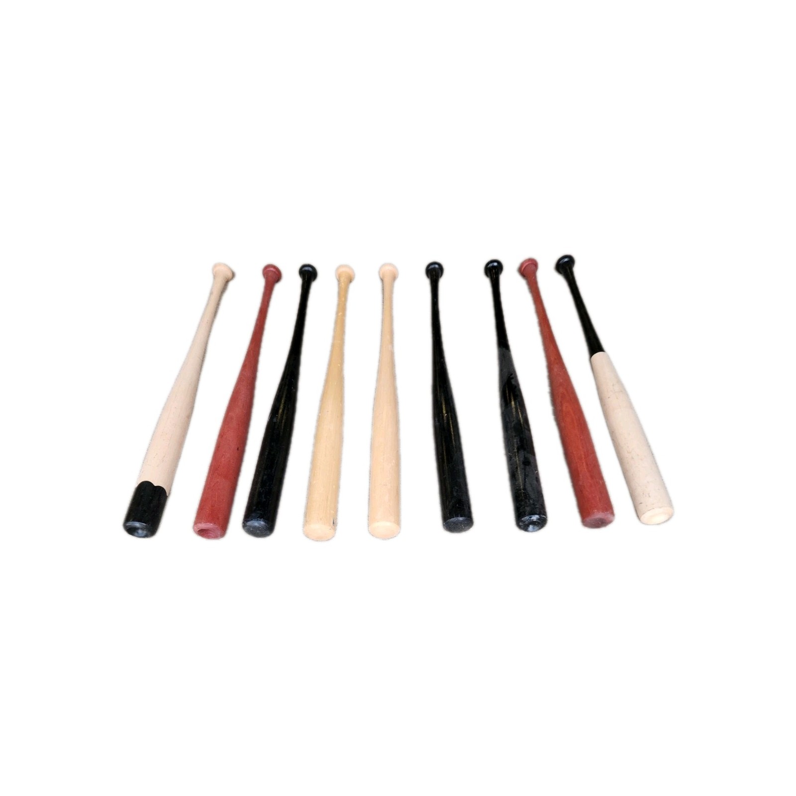 9- 30" Mixed Model Wood Baseball Maple Blem Bats