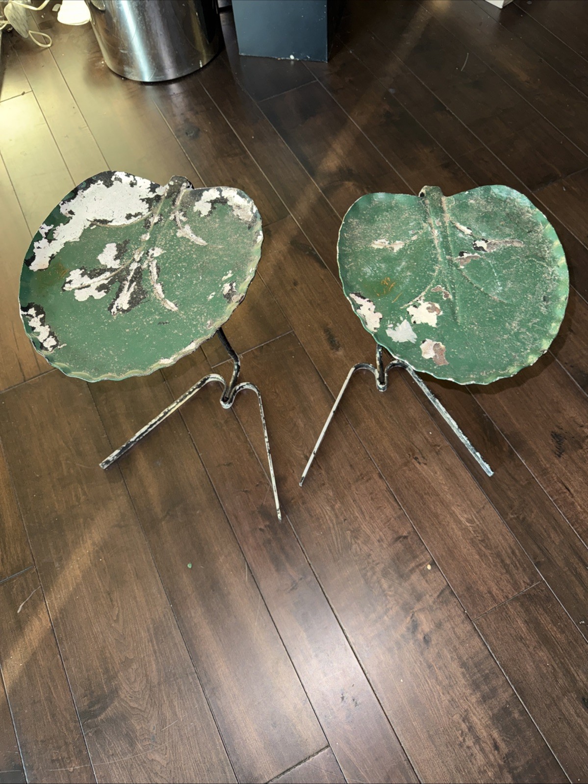 Pair of Mid Century Salterini Lily Pad Nesting Tables