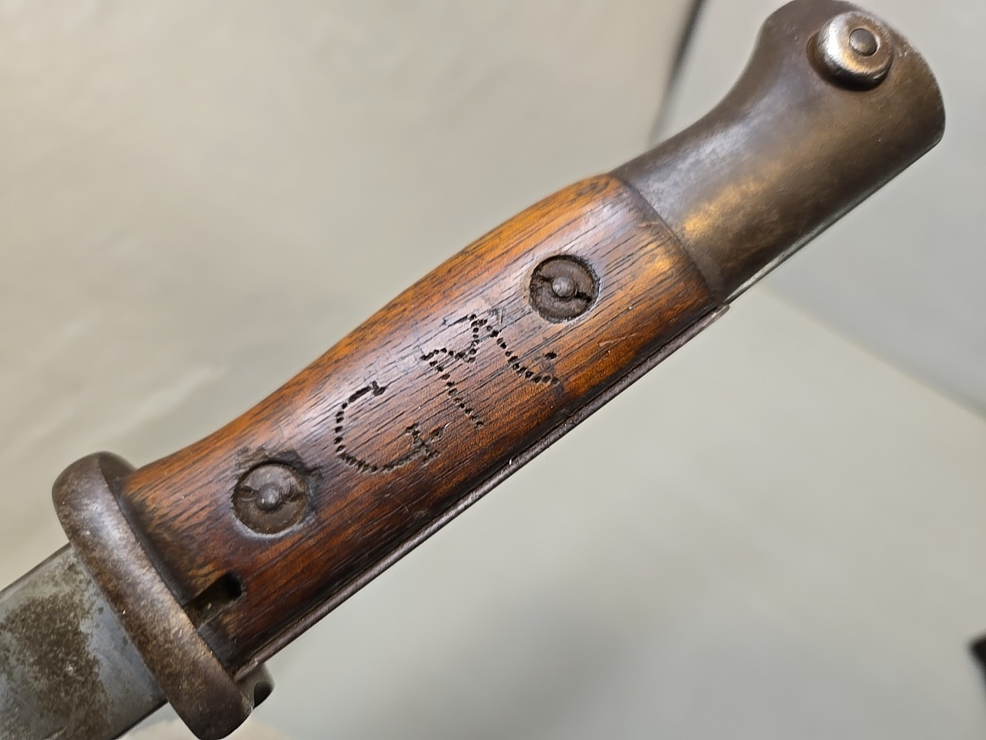 WWI German Prussian S84 K98 Sawback Bayonet w/Scabbard + Frog - Koeller Solingen