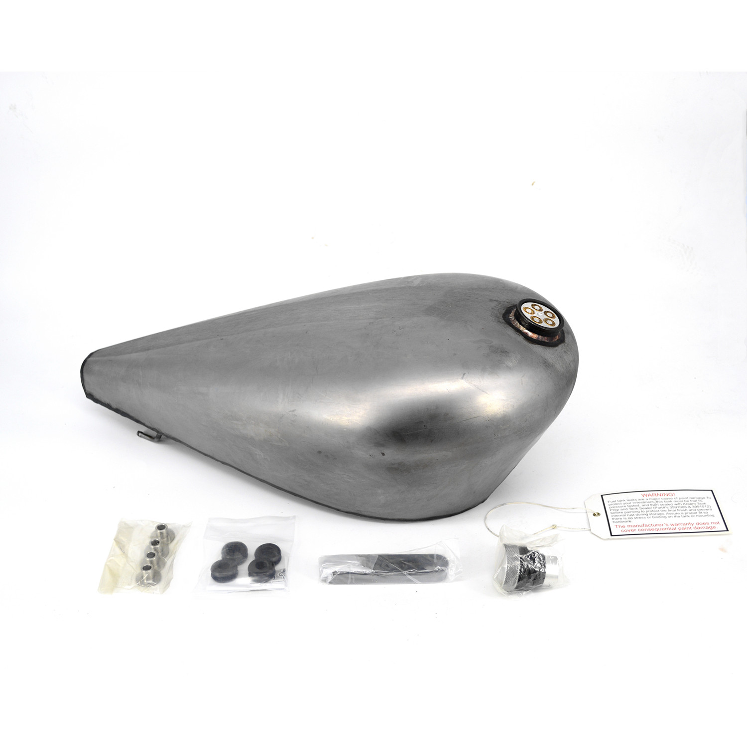 3.5Gal.West Coast Custom Stretched Fuel Gas Tank w/ Cap Fits For Harley Chopper