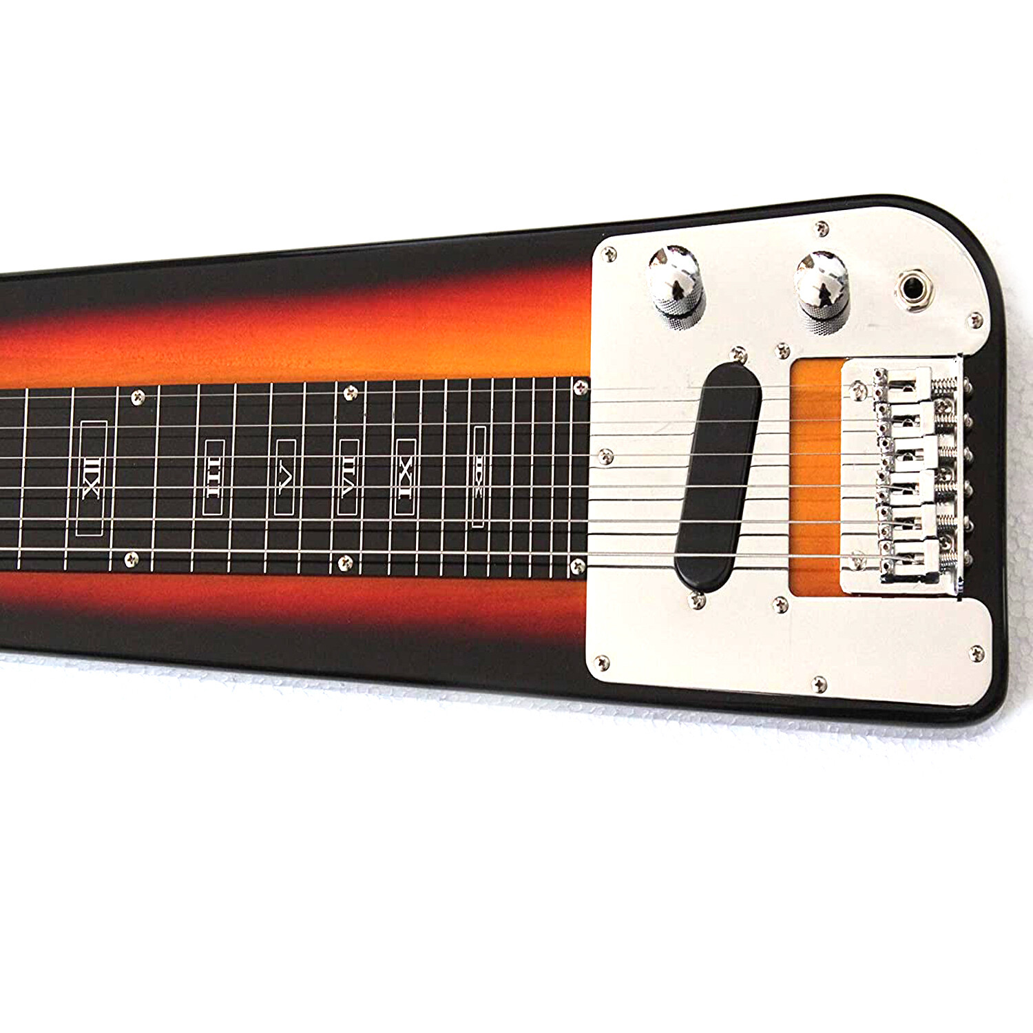 Lap Steel Guitar Slide Electric Guitar Lap style Instrument W/Metal Slide/Bag