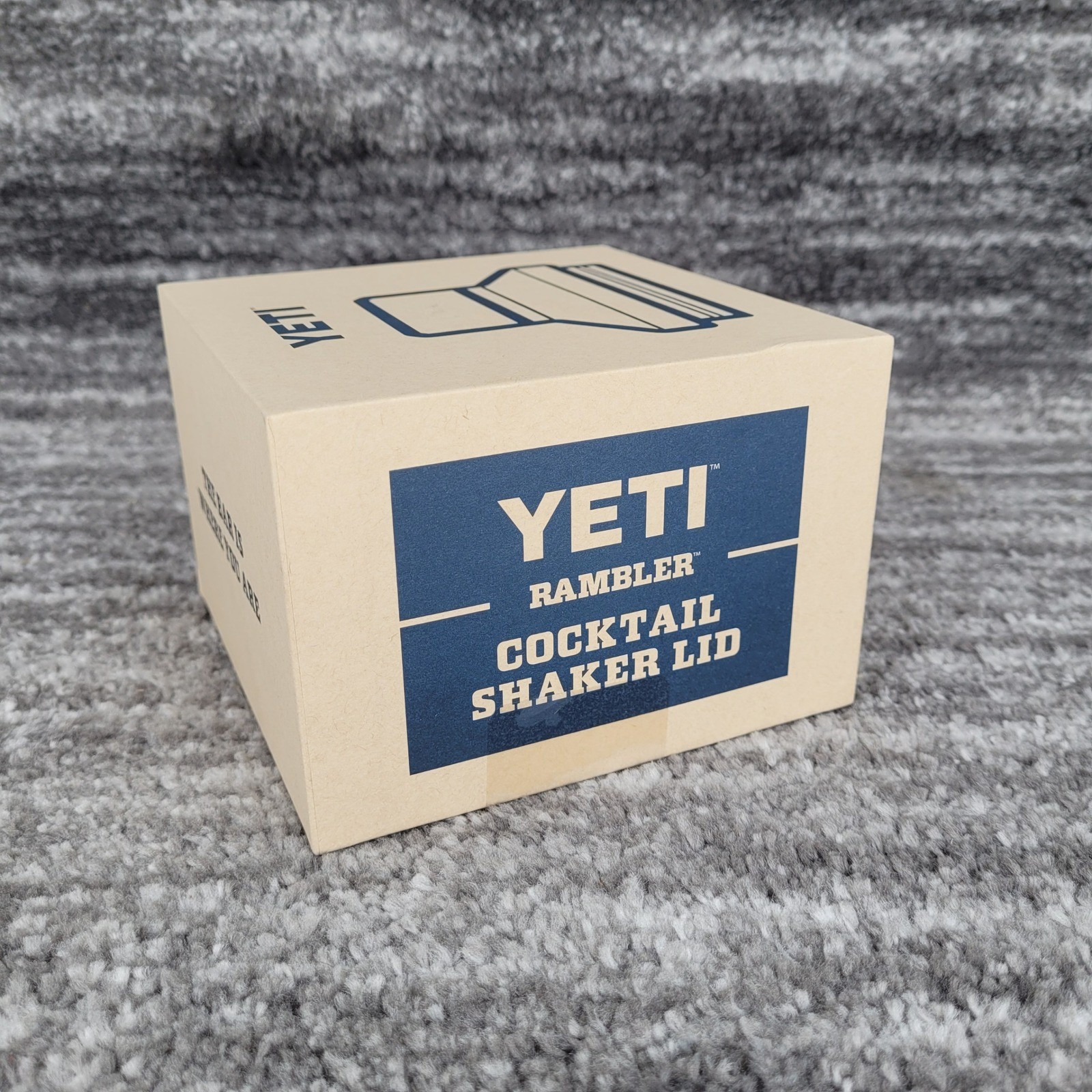 YETI Rambler Cocktail Shaker Lid Stainless Steel Accessory New