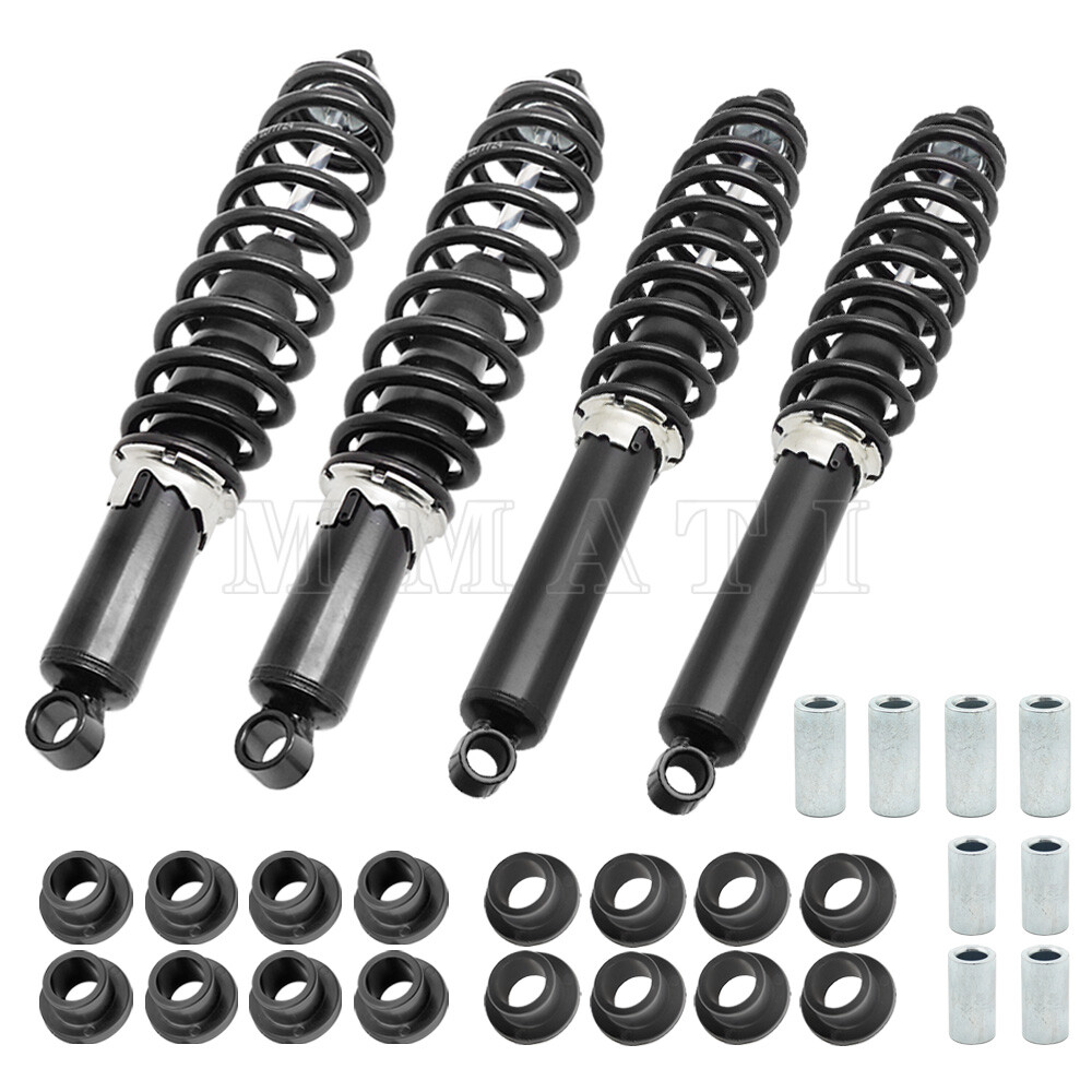 Front & Rear Gas Strut Shocks Absorber Kit for Polaris Ranger Crew 900 XP 13-19