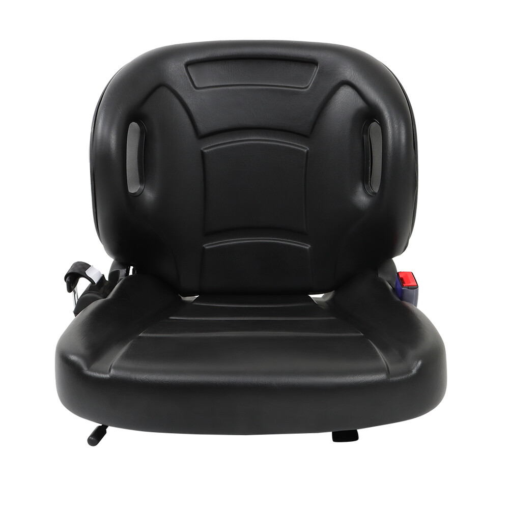 NEW FOR TOYOTA FORKLIFT SEAT WITH SEATBELT & SWITCH ADJUSTABLE BACK UNIVERSAL