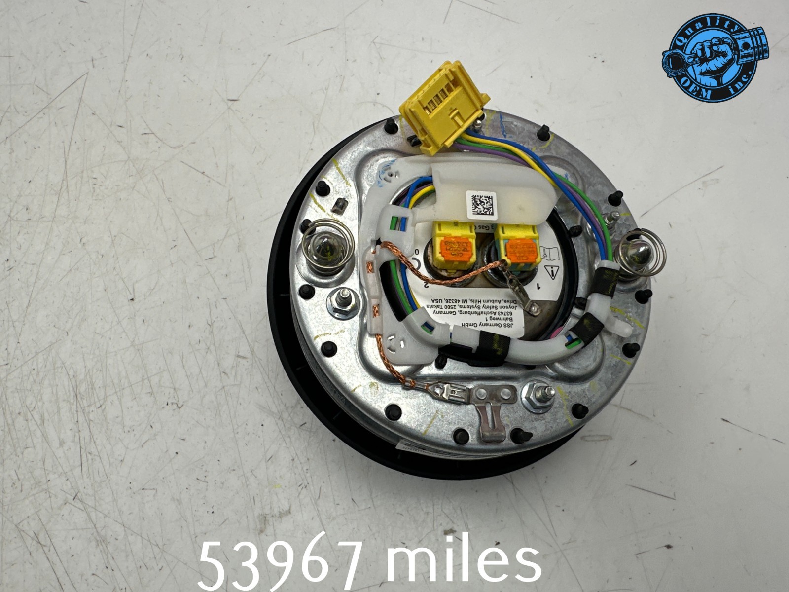 20-23 MERCEDES A CLA EQB GLA GLB GLC GLE FRONT LEFT DRIVER STEERING WHEEL AIRBAG